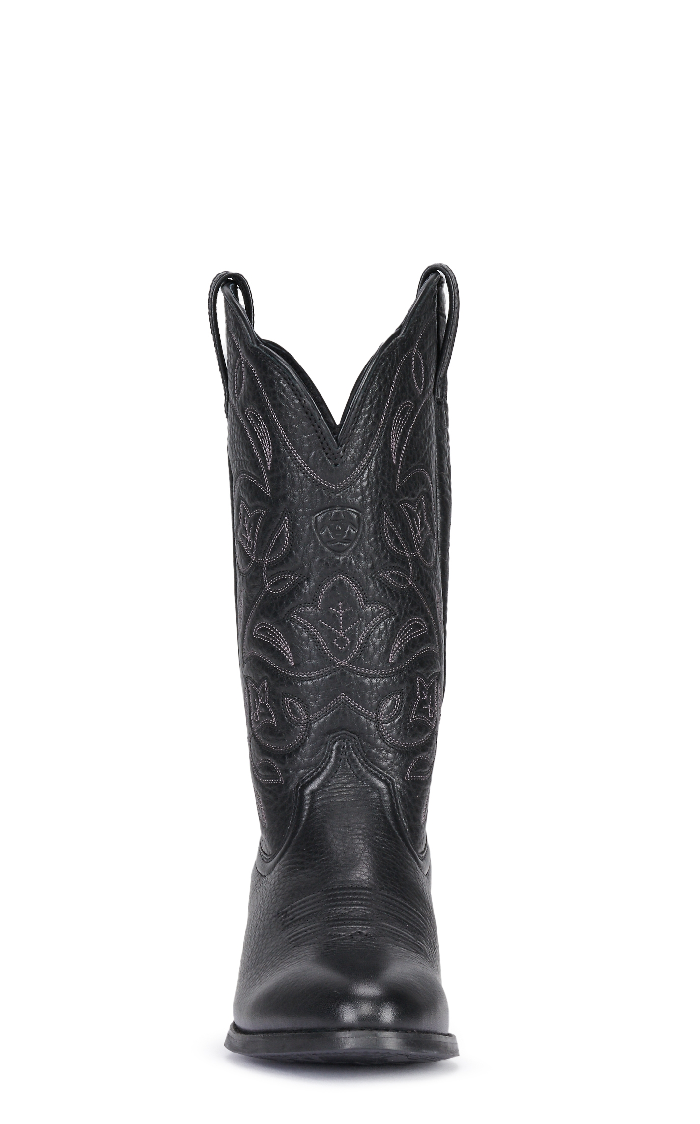 Ariat Women's Heritage Black R-Toe Cowboy Boots - Image 1