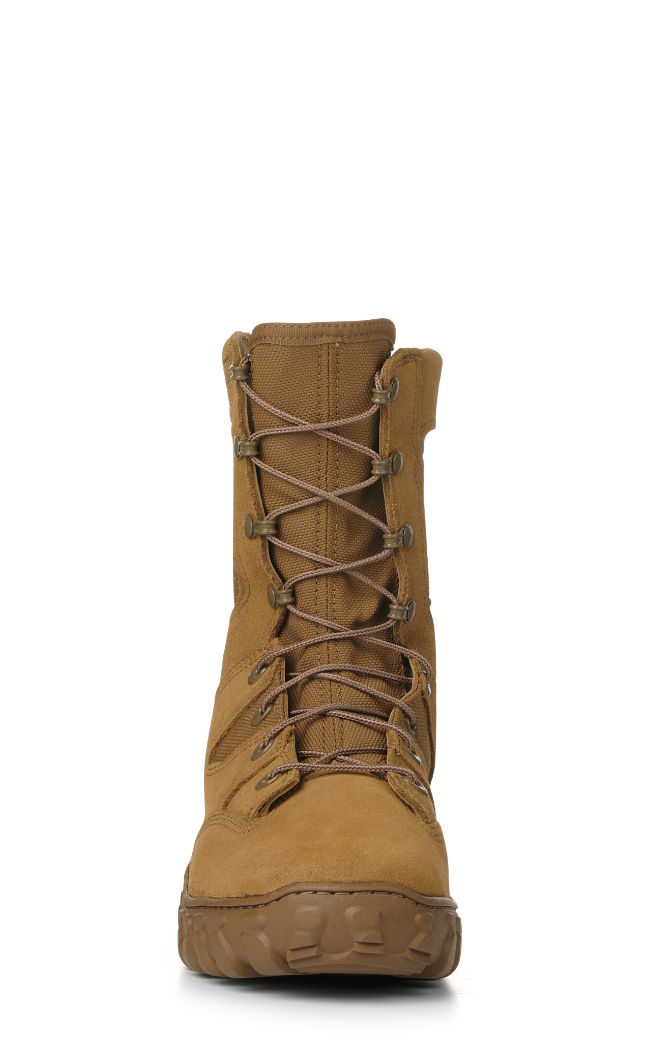 Rocky Men's S2V Predator Coyote Tan Round Toe Lace Up Military Boot - Image 1