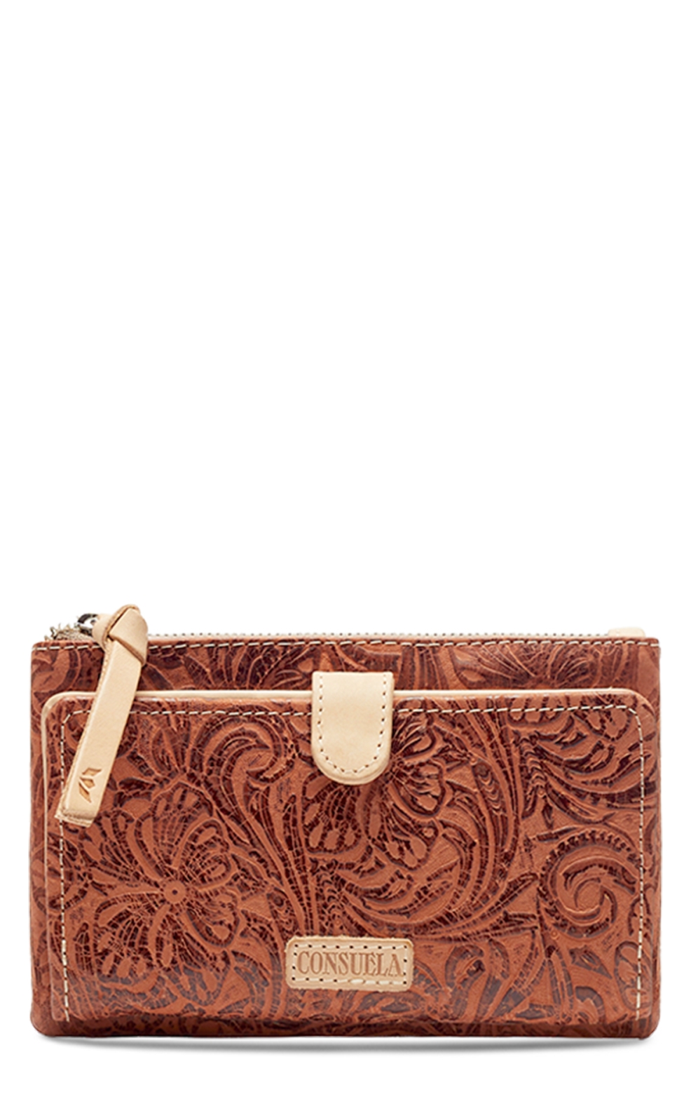 Consuela Sally Tooled Slim Wallet - Image 1