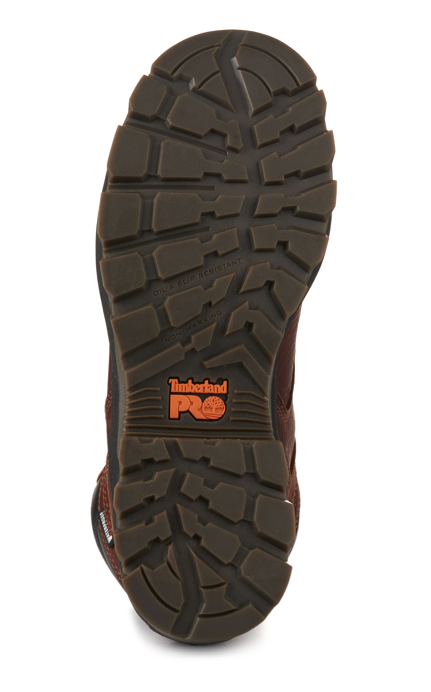 Timberland Pro Men's TiTAN Trailblazer Brown Waterproof Wide Square Composite Toe 6\