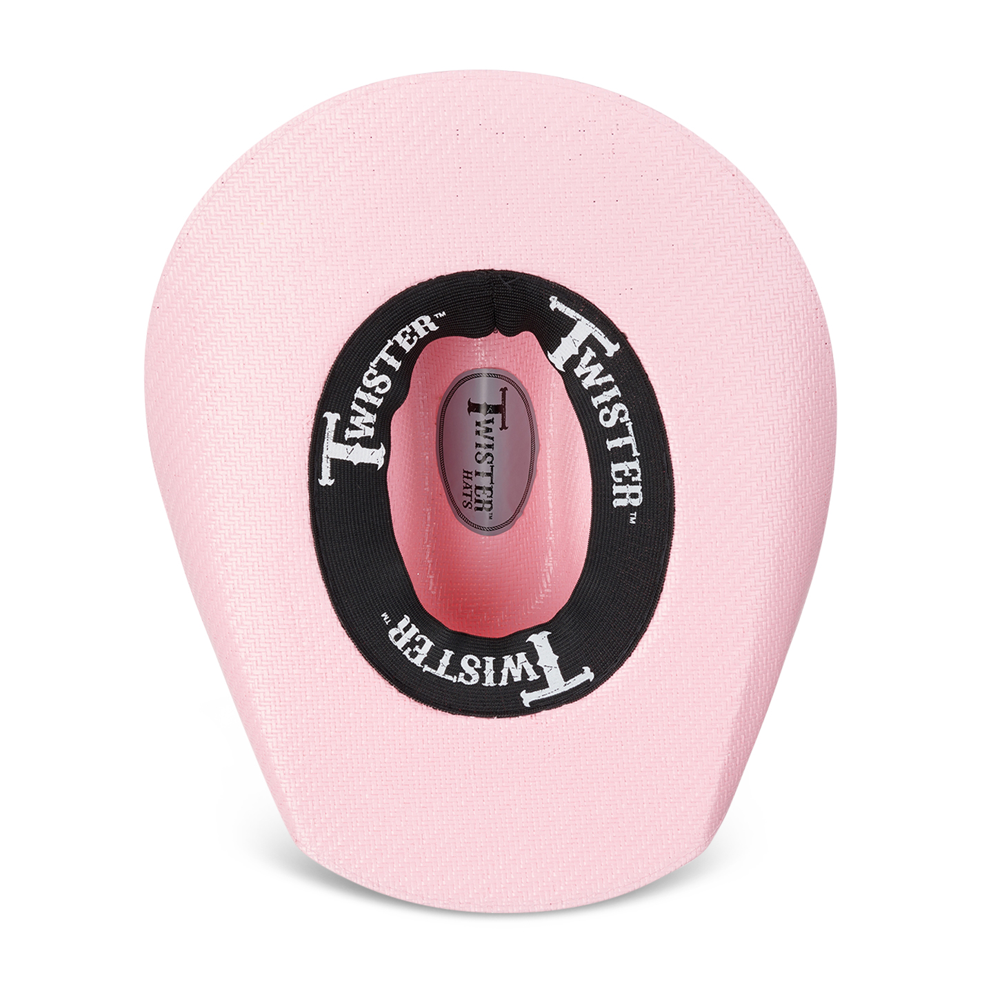 Twister Toddlers Pink Sancho Low Straw Cowboy Hat - Image 1