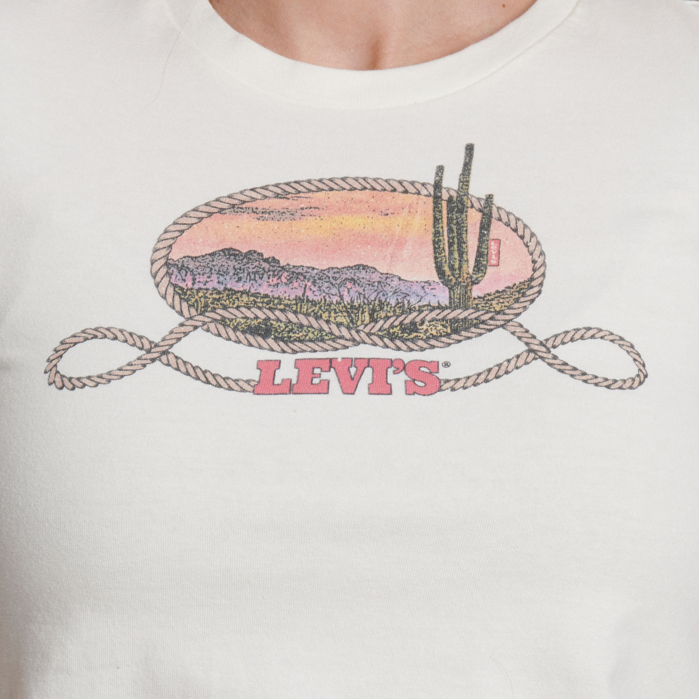 Levi's Women's Perfect Western Archival Cactus Graphic T-Shirt - Image 1