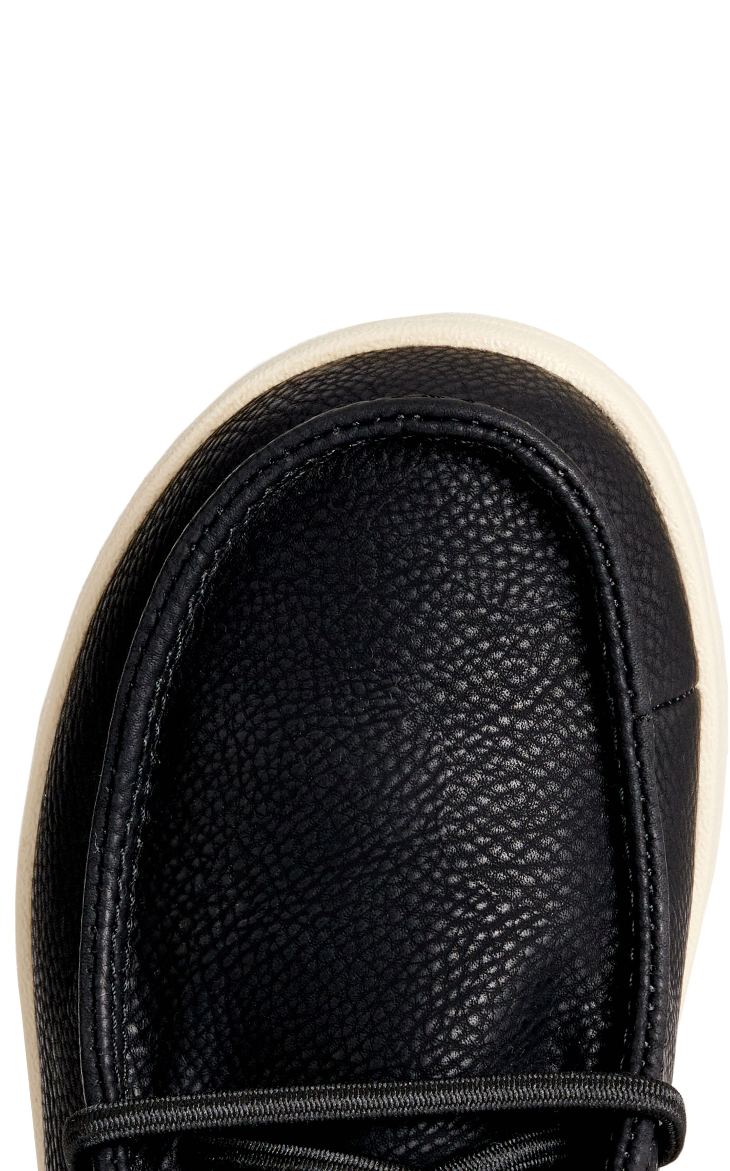 Hey Dude Toddler Boy's Paul Black Lace Moc Toe Shoes - Image 1