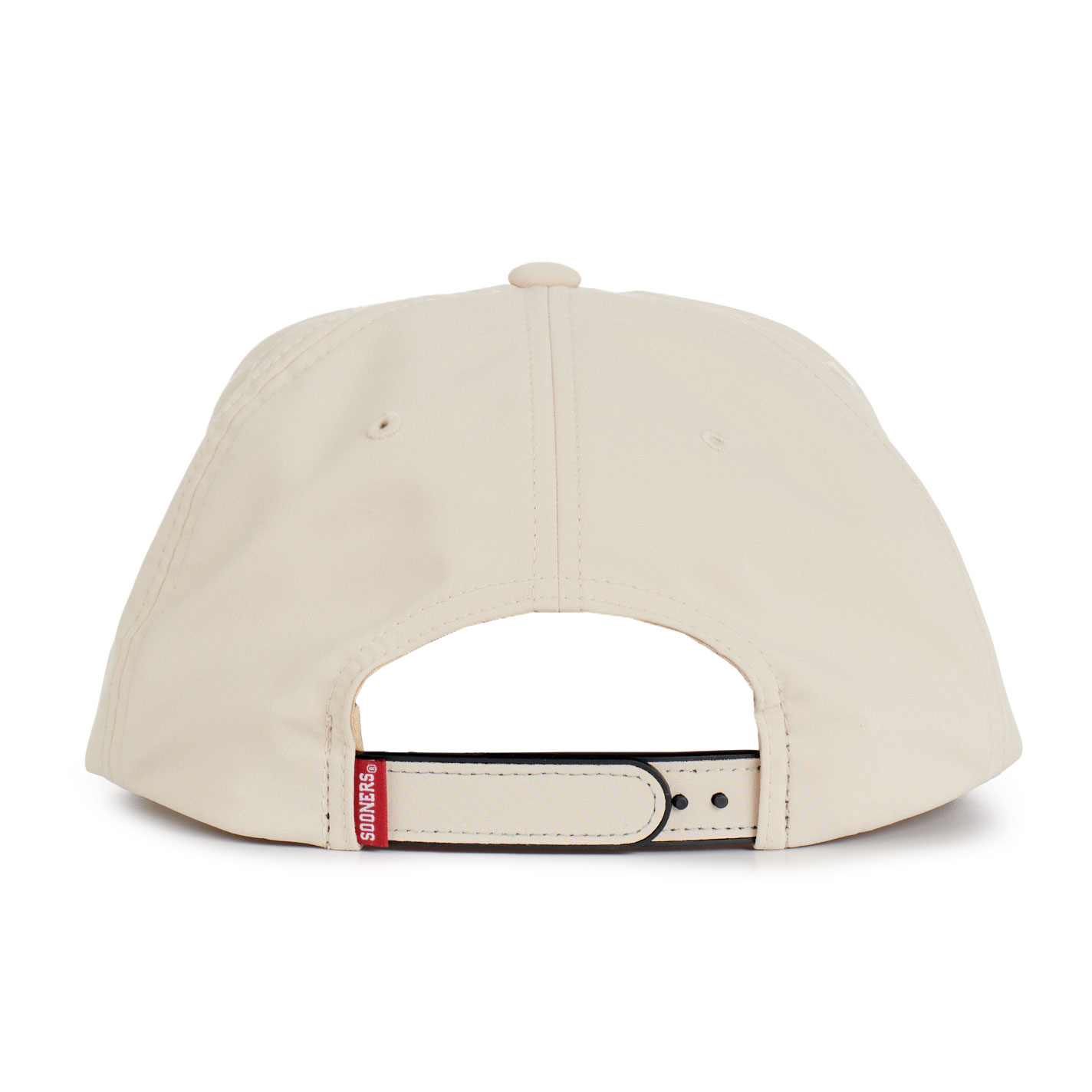 Hooey Collegiate Collection Tan Oklahoma Logo & Rope Flat Bill Cap - Image 1