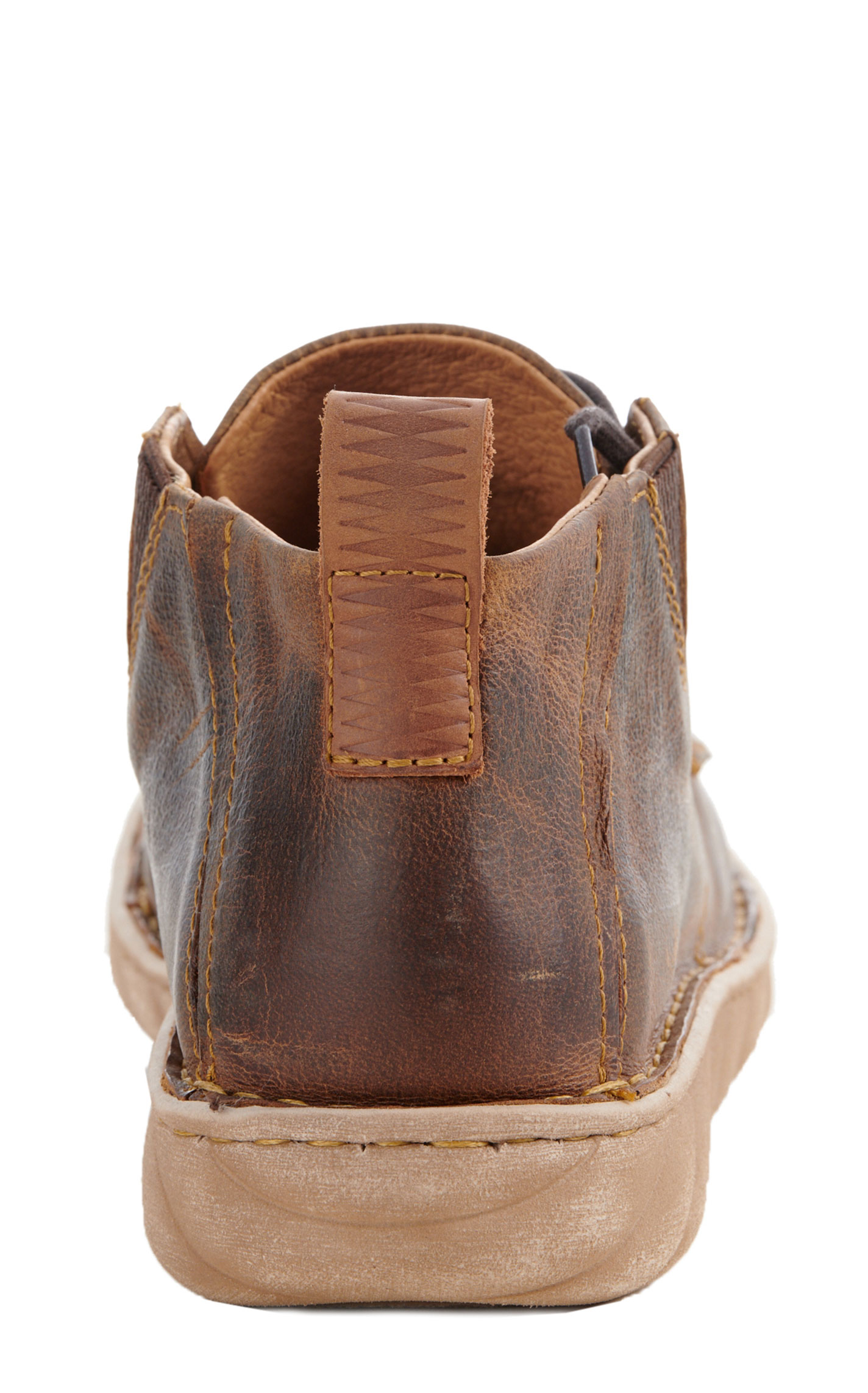 Tony Lama Men's Camino Brown Lace Up Moc Toe Casual Shoe - Image 1
