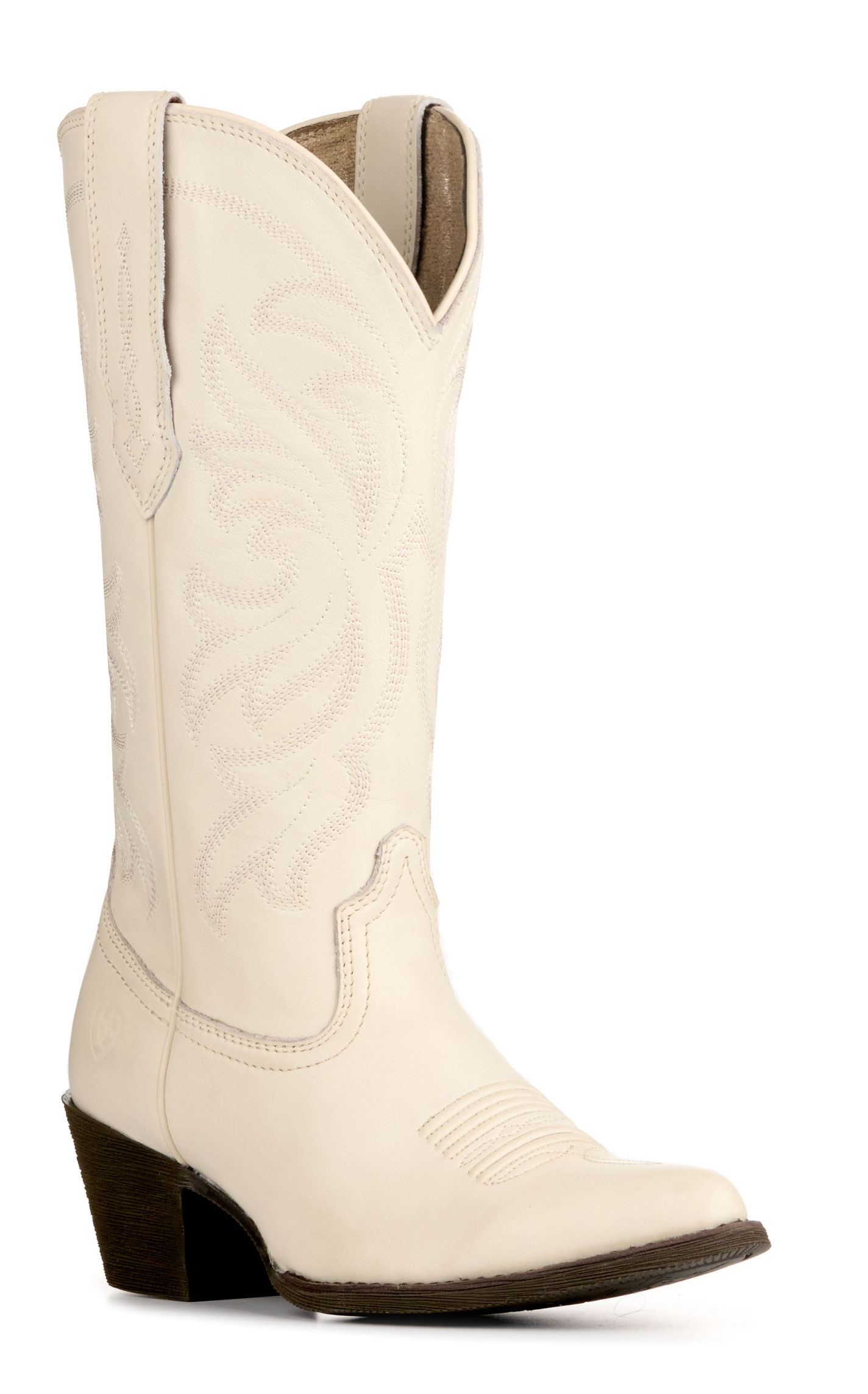 Ariat Women's Rich Cream Heritage Stretch Fit J Toe Cowboy Boots - Image 1