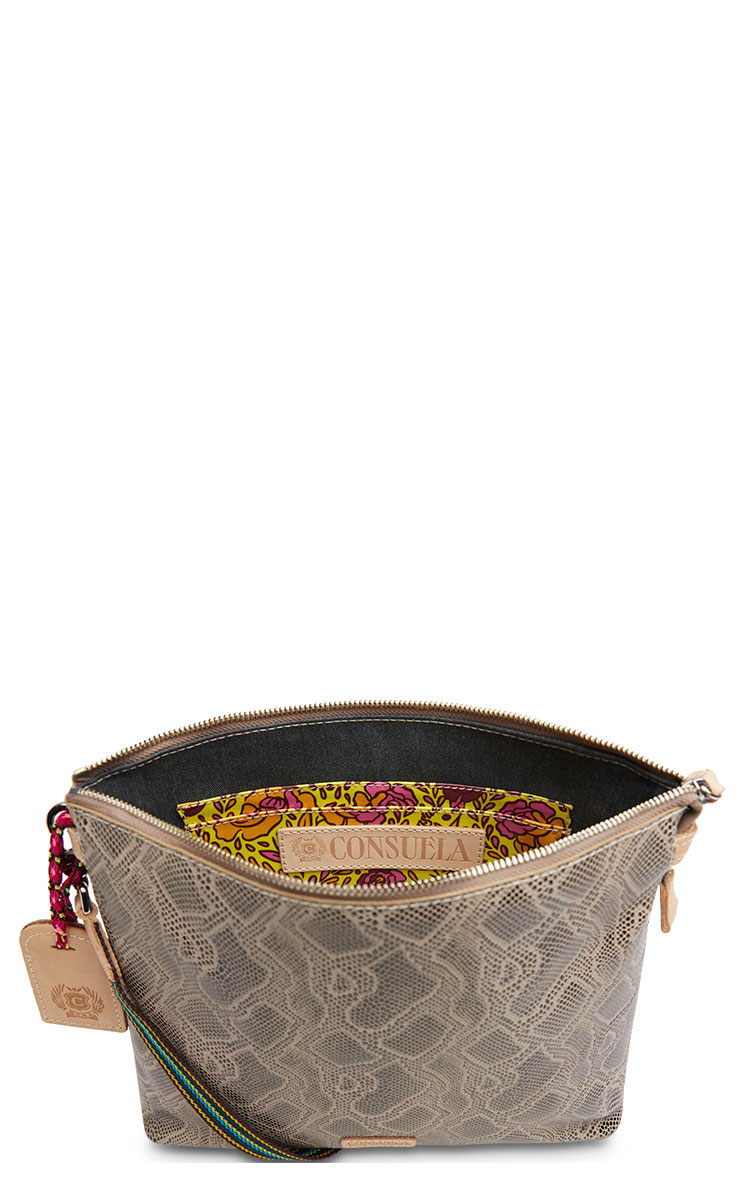Consuela Dizzy Snake Print Downtown Crossbody Bag - Image 1
