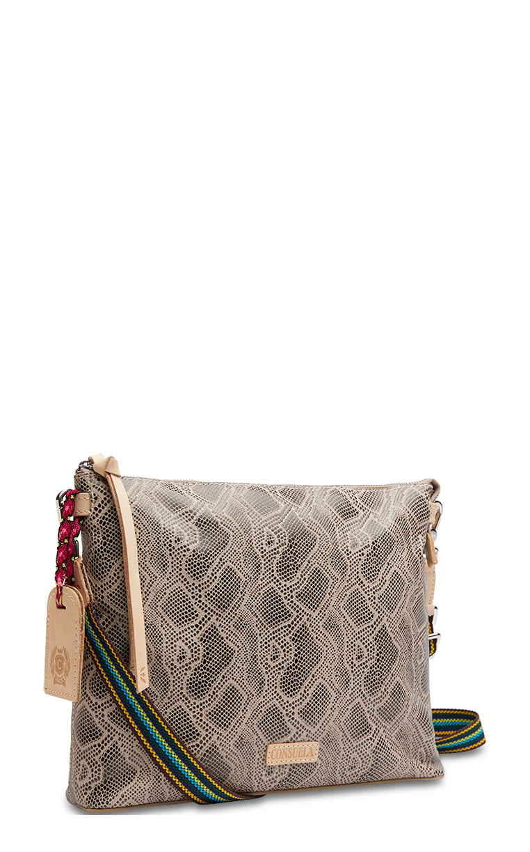 Consuela Dizzy Snake Print Downtown Crossbody Bag - Image 1