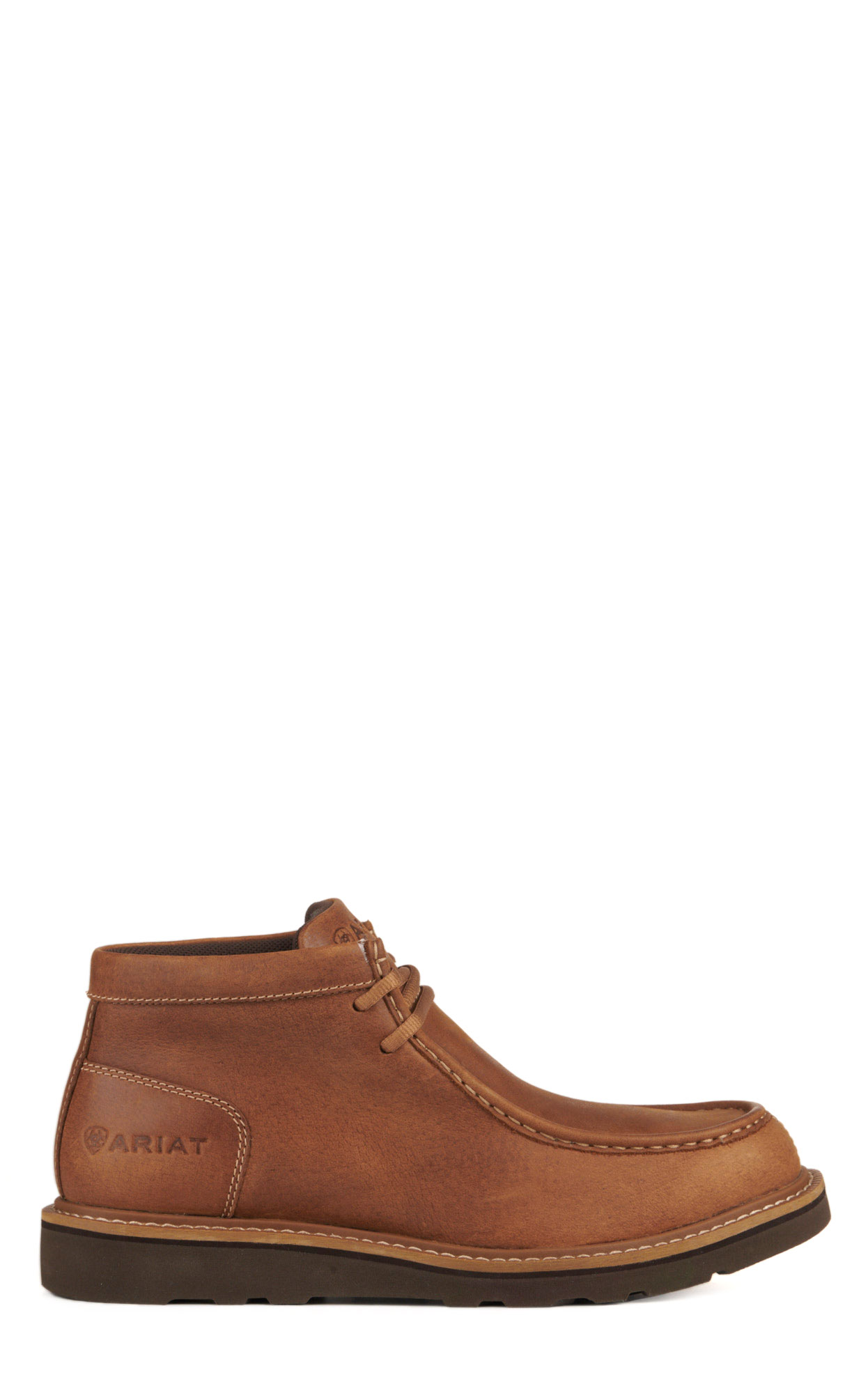 Ariat Men's Recon Country Toasty Tan Moc Toe Lace Up Shoe - Image 1