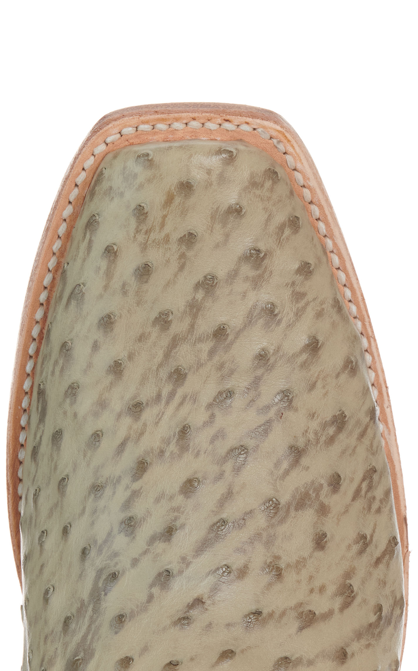 Ariat Men's Platinum Full Quill Ostrich Narrow Cutter Toe Cowboy Boots - Image 1