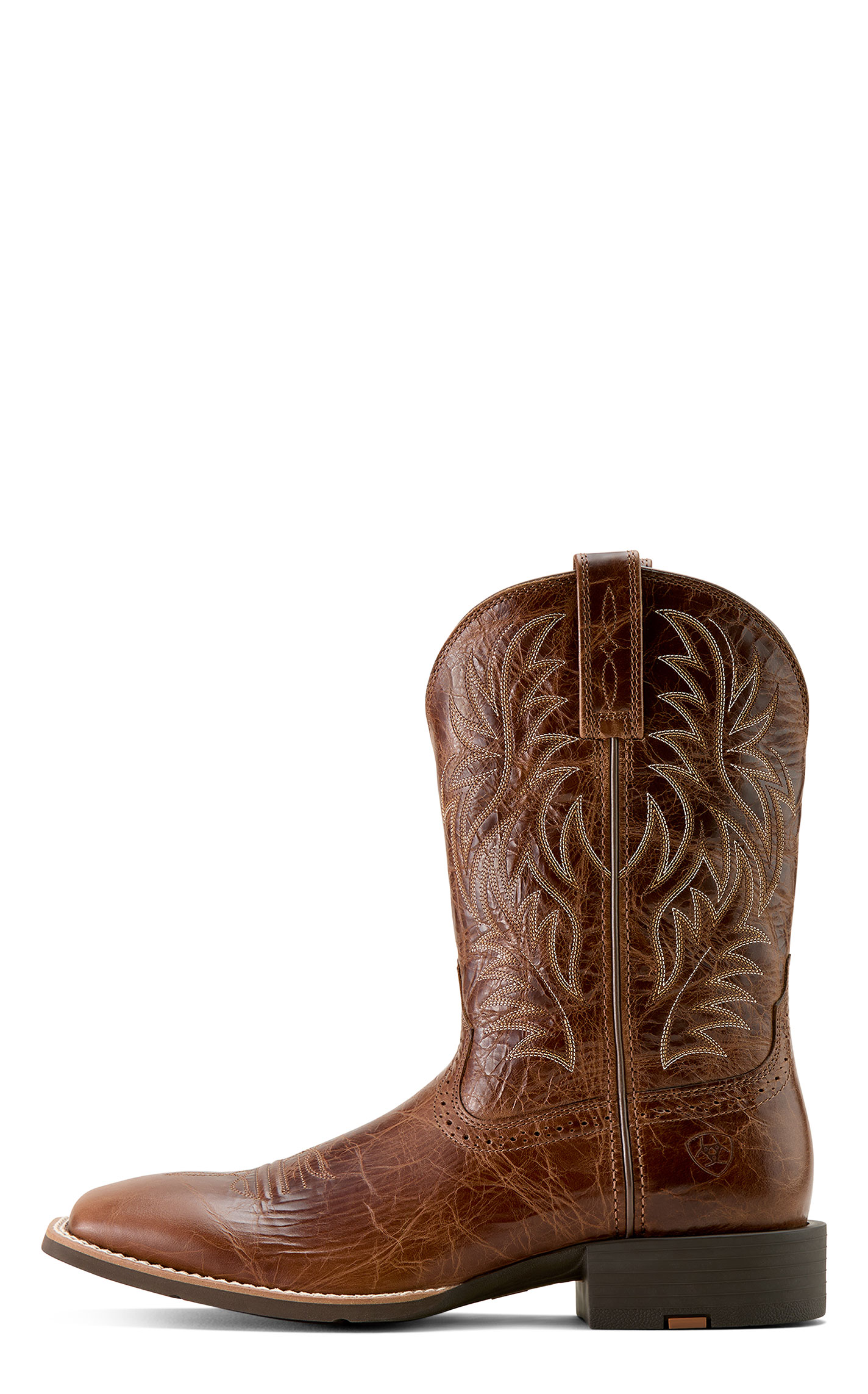 Ariat Men's Rich Coffee Sport Wide Square Toe Cowboy Boots - Image 1