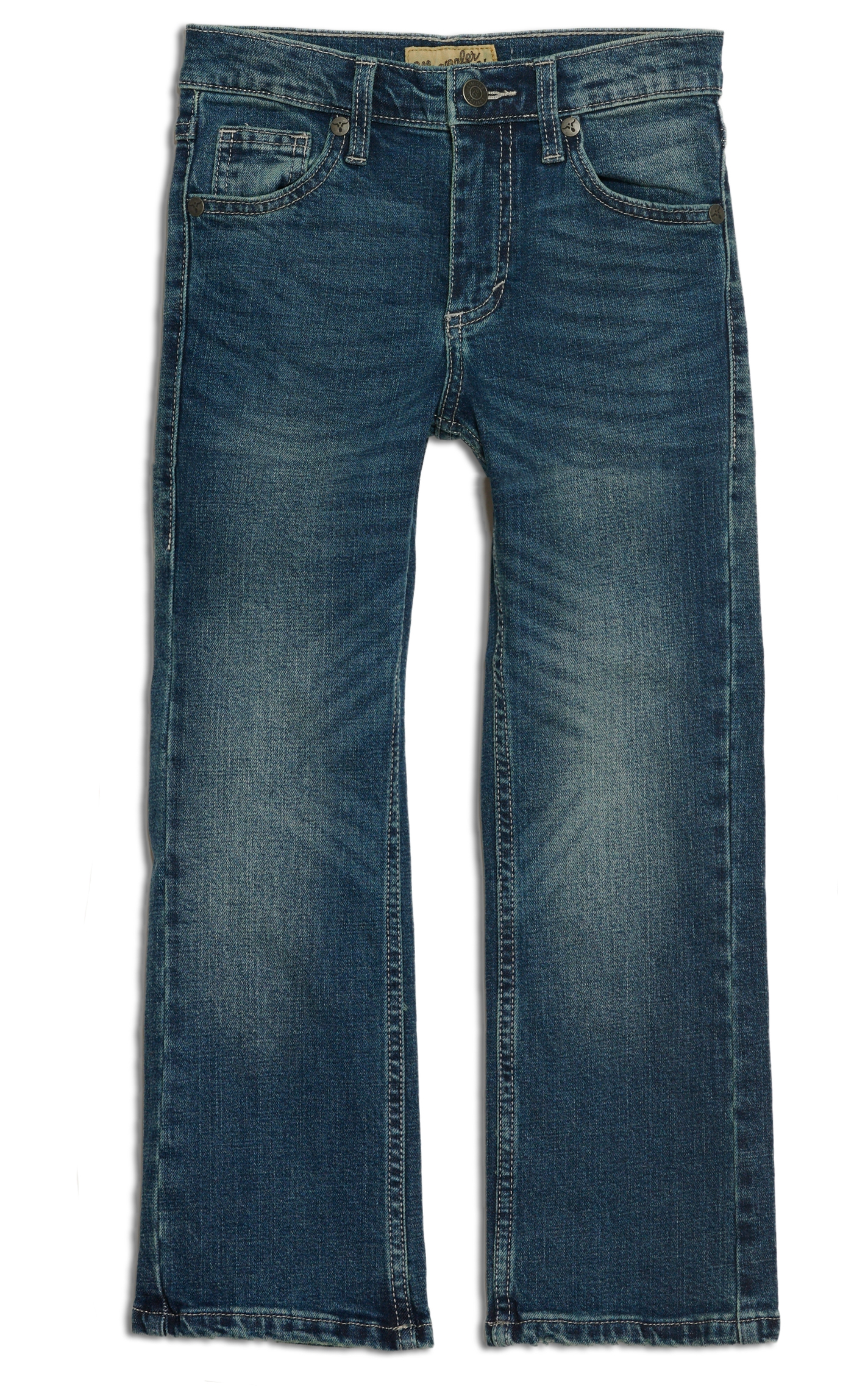 Wrangler 20X Boys' Caprock Canyon Medium Wash Slim Fit Boot Cut Jean (1T-7) - Image 1