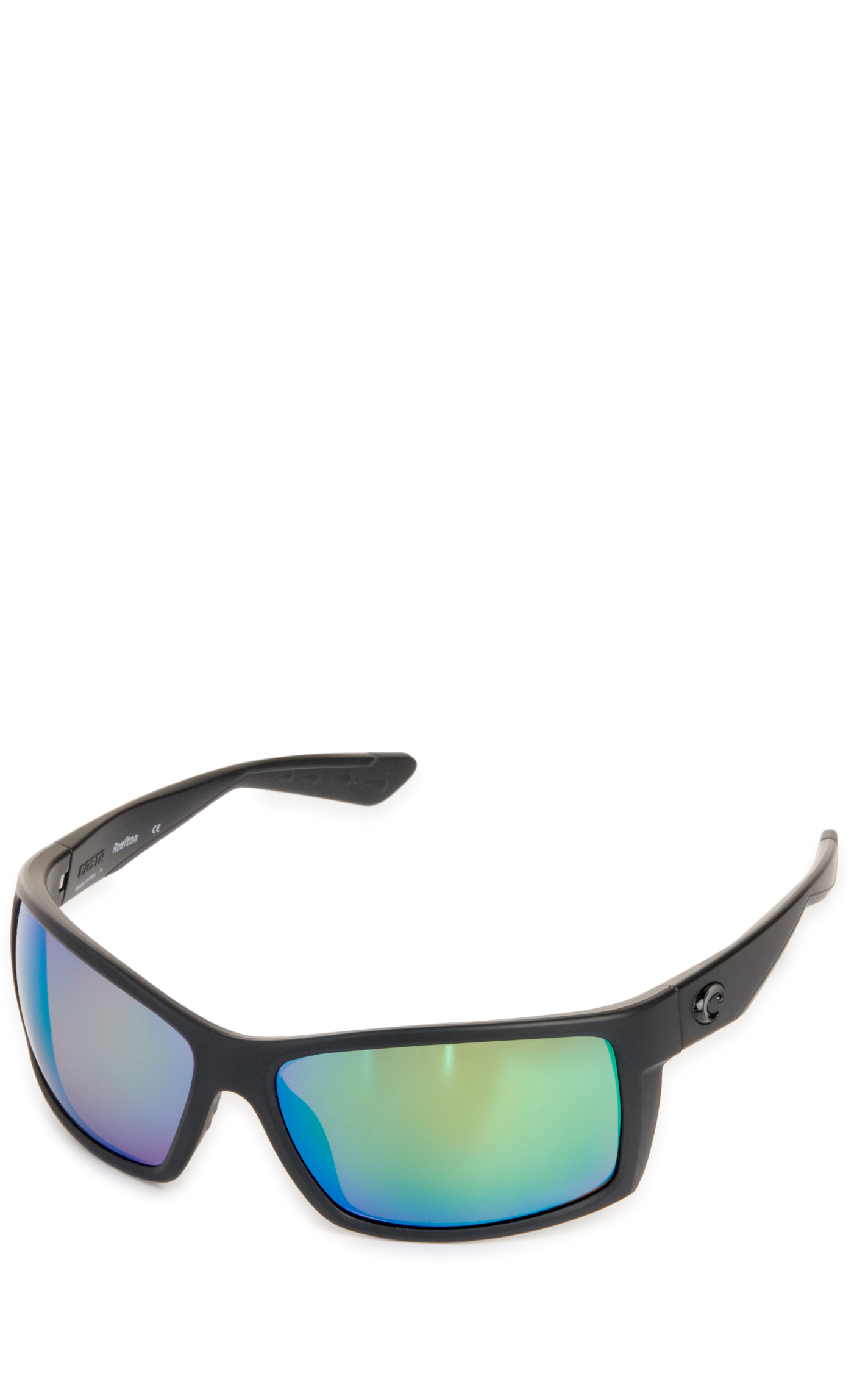 Costa Reefton Blackout Green Mirror Sunglasses - Image 1