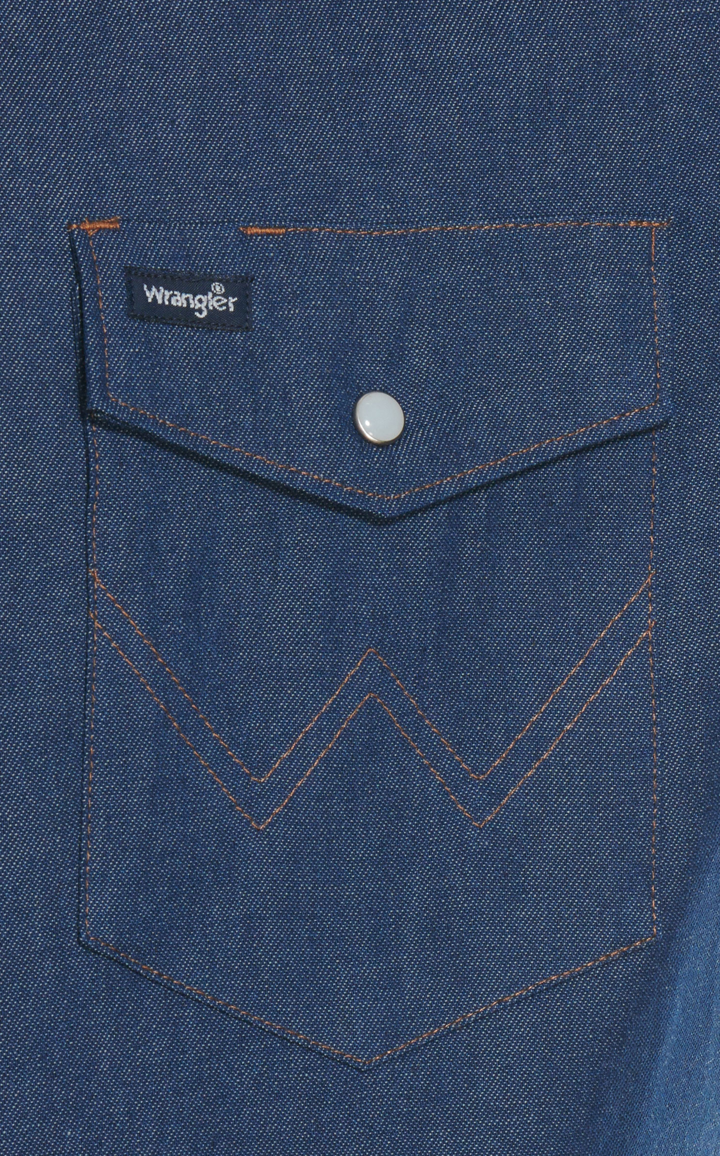 Wrangler Cowboy Cut Rigid Denim  Workshirt - Alpha Sizes - Image 1