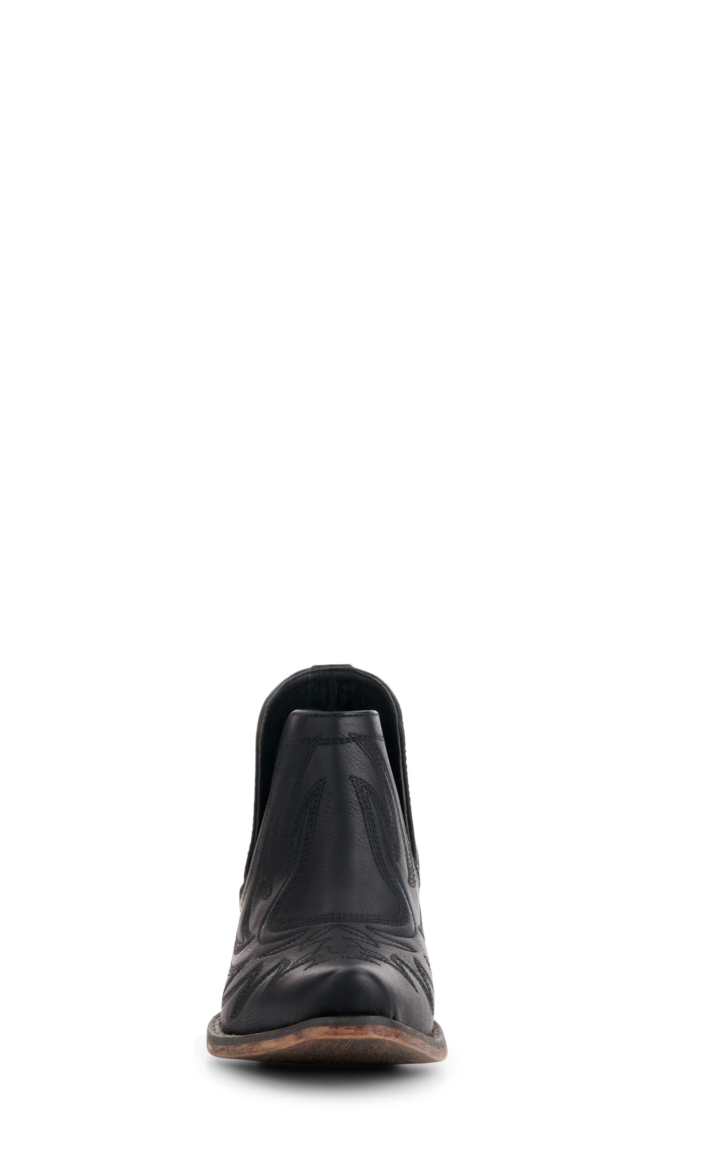 Roper Women's Ava Black Snip Toe Cowboy Bootie - Image 1