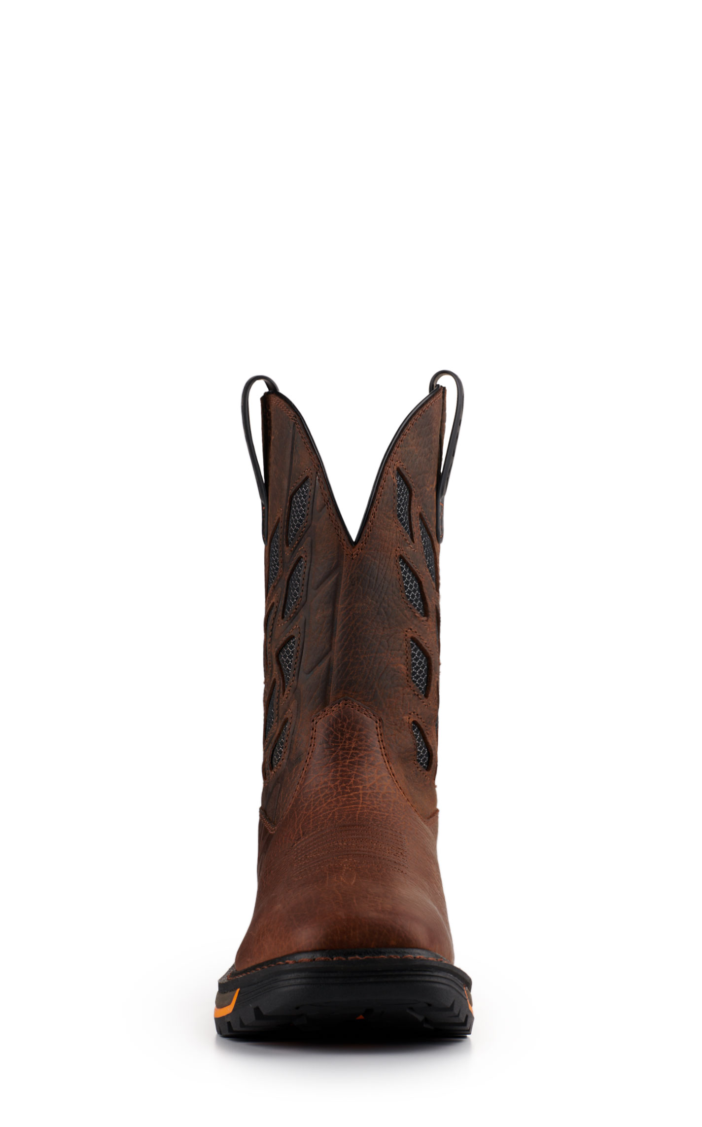 Ariat Men's Big Rig Tread Earth Brown VentTEK Wide Square Composite Toe Work Boot - Image 1