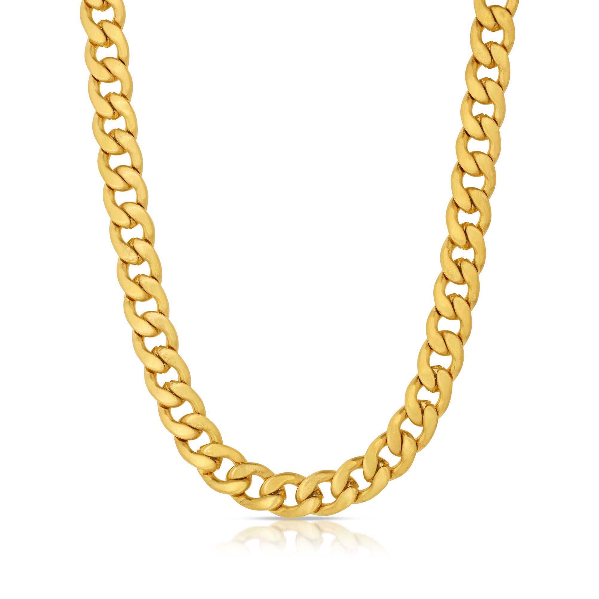 Montana Silversmiths Men's Gold Cuban Link Chain Necklace - Image 1