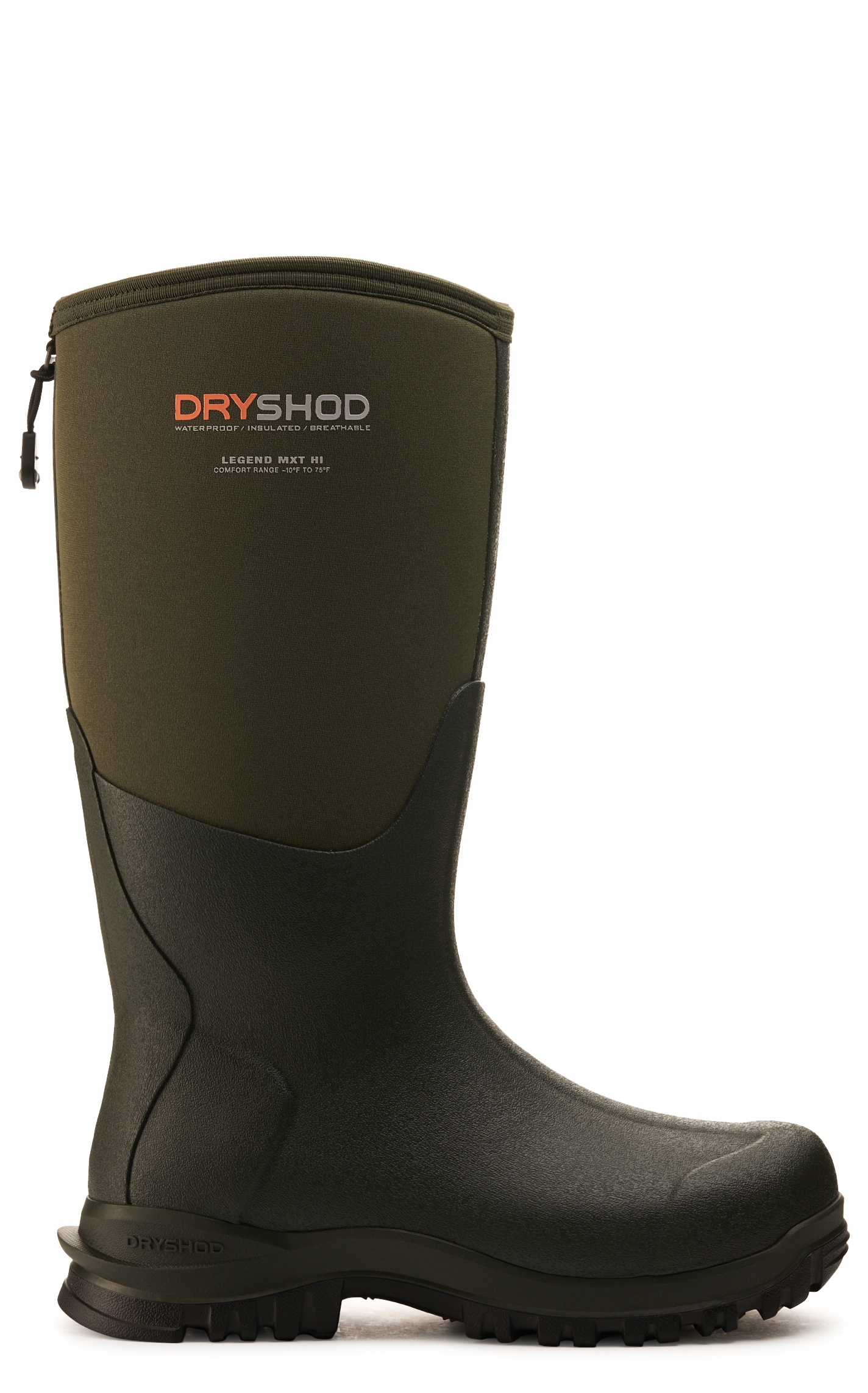 Dryshod Men's Legend MXT Moss Waterproof Round Toe Outdoor Boots - Image 1