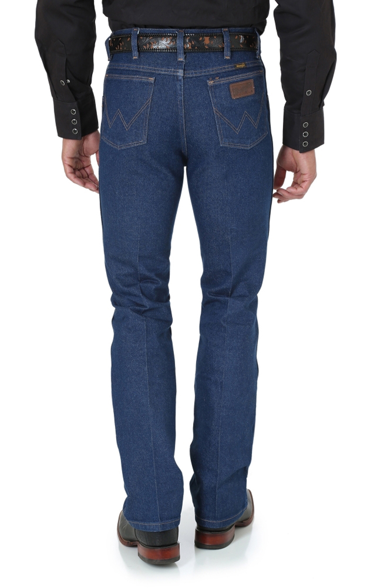 Wrangler Rigid Cowboy Cut Boot Cut Slim Fit Jeans - Image 1