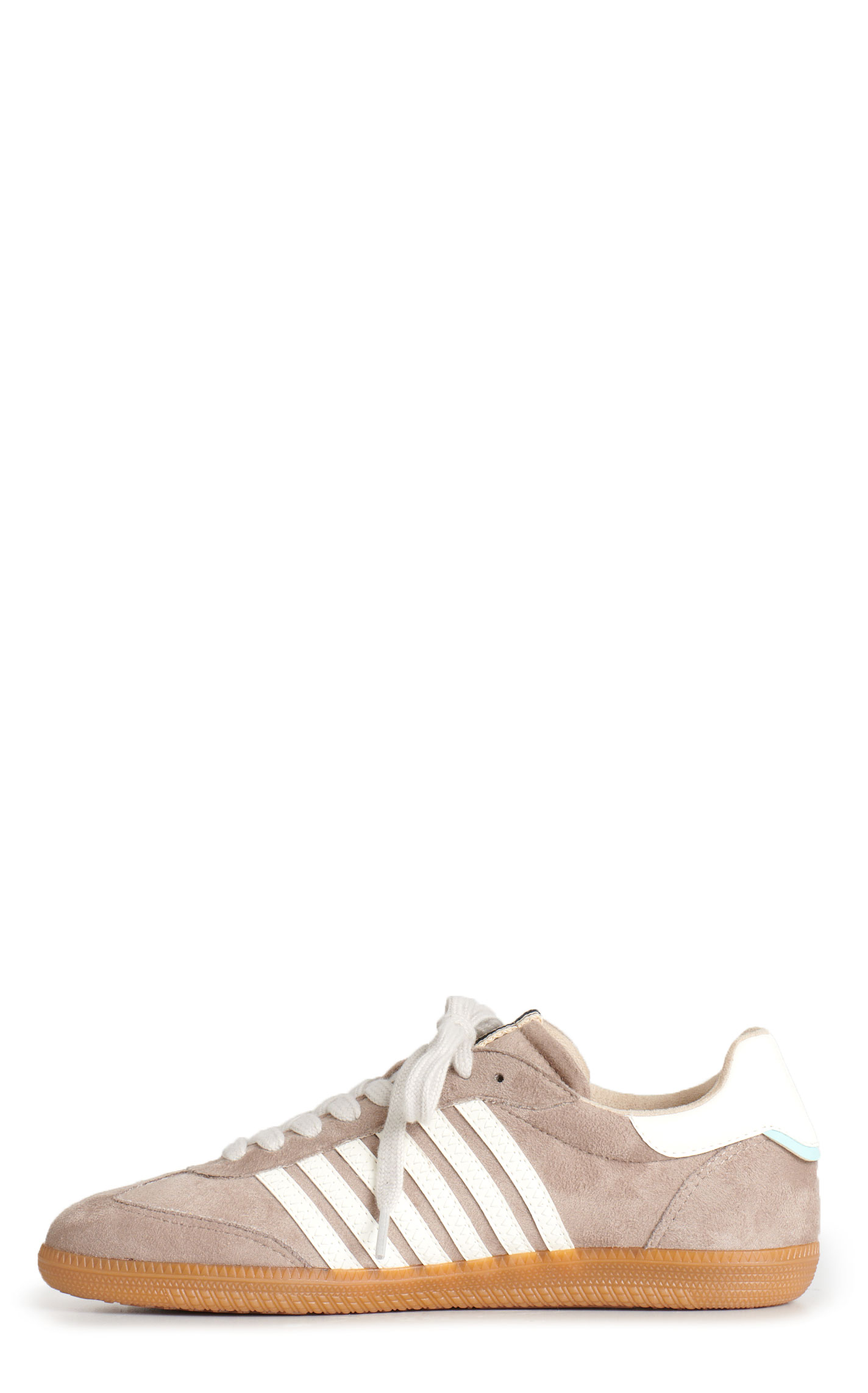 Shushop Women’s Stevie Taupe Almond Toe Casual Shoes - Image 1