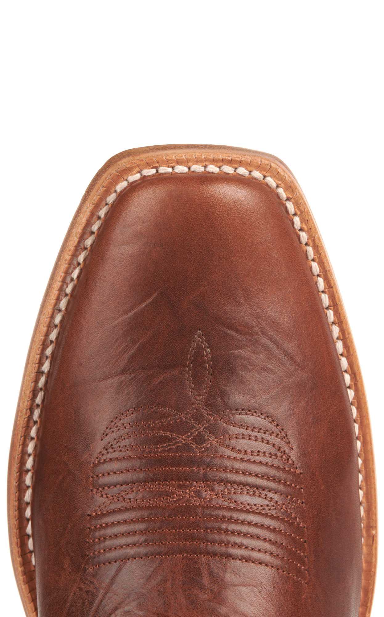 Ariat Men's Futurity Time Copper Crunch and Black TekStep Punchy Square Toe Cowboy Boots - Image 1