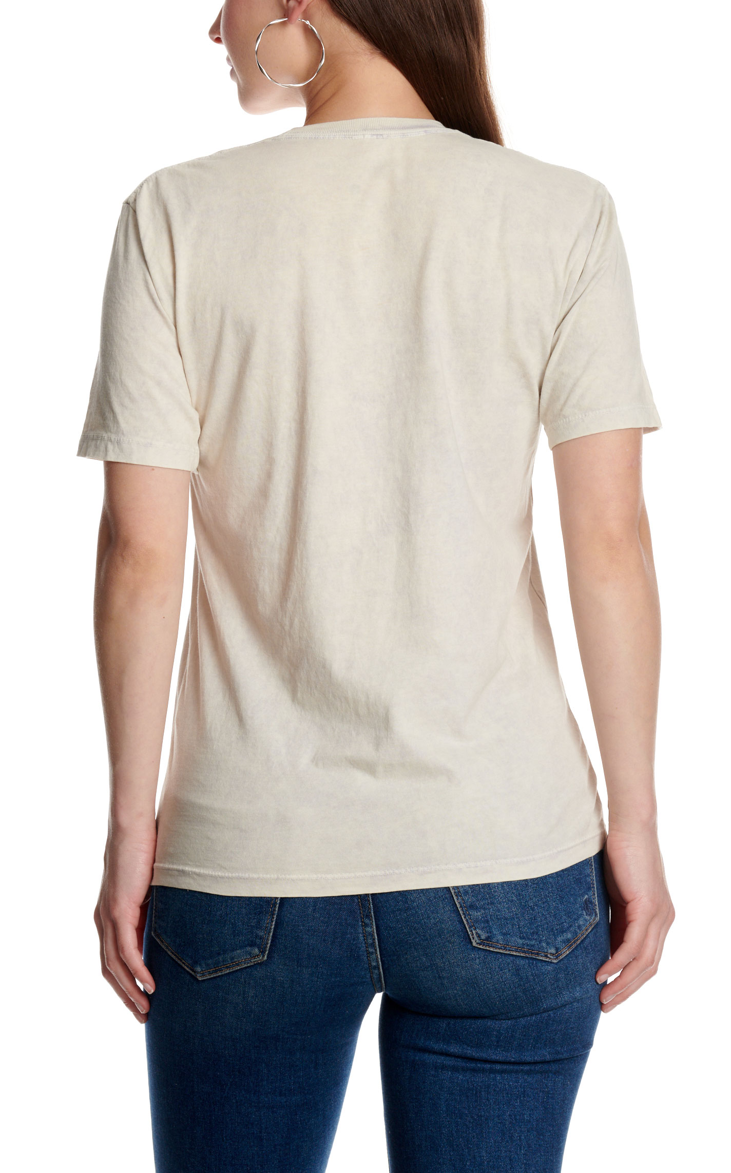 Lotus Fashion Women's Cowboys Off White Graphic T-Shirt - Image 2