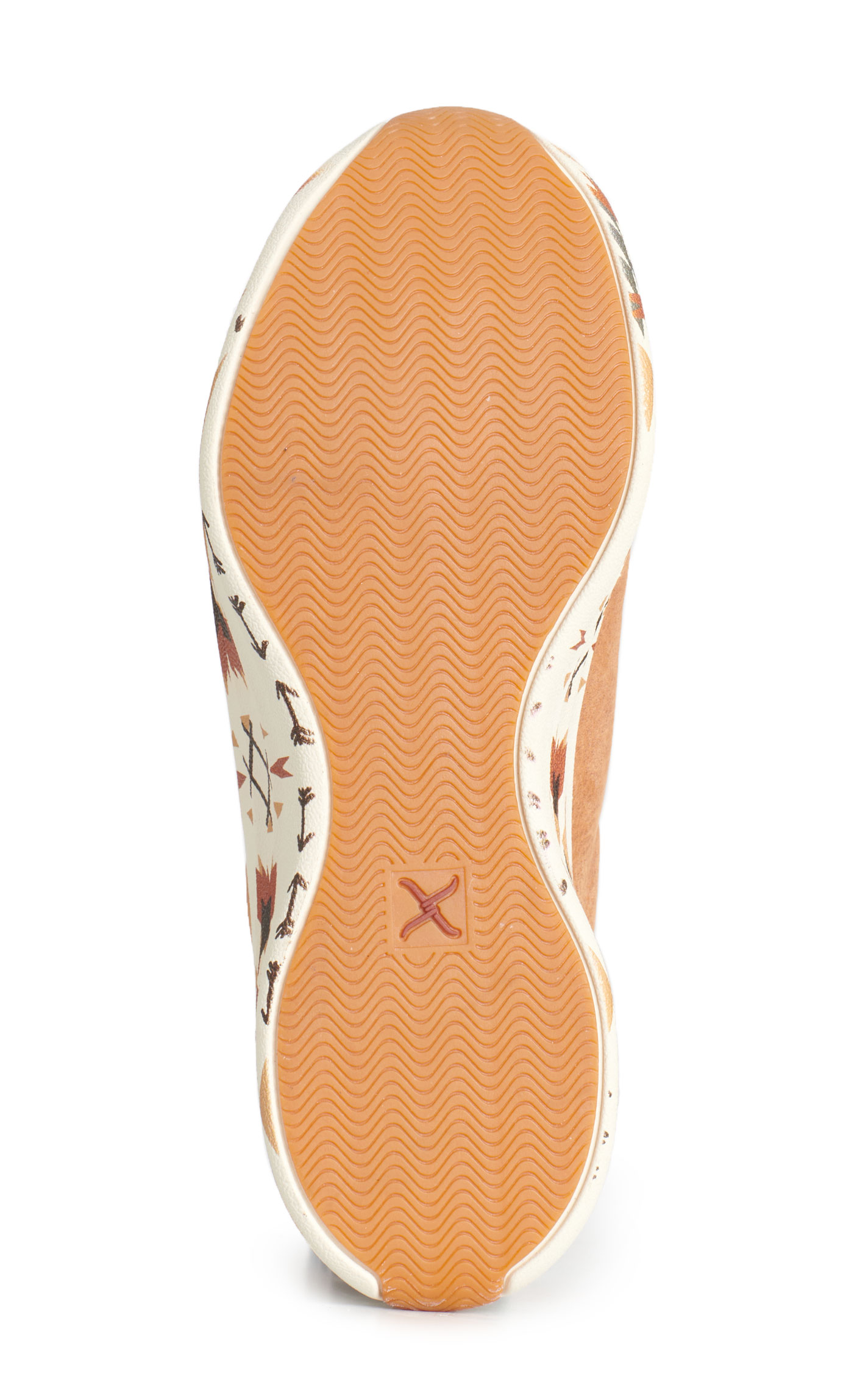 Twisted X Women's Caramel Feather X™ Aztec Print Casual Shoes - Image 1