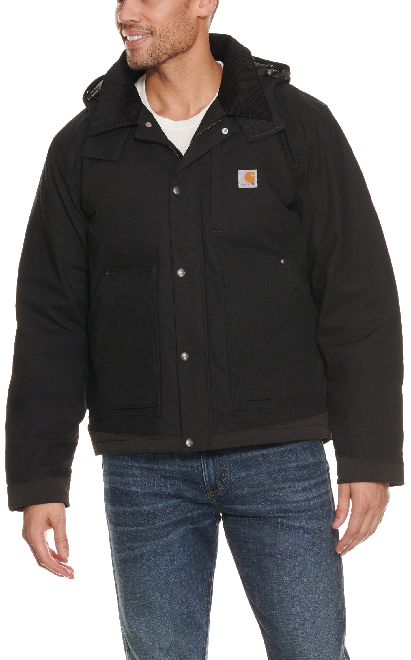 Carhartt Men's Full Swing Steel Black Jacket - Image 1