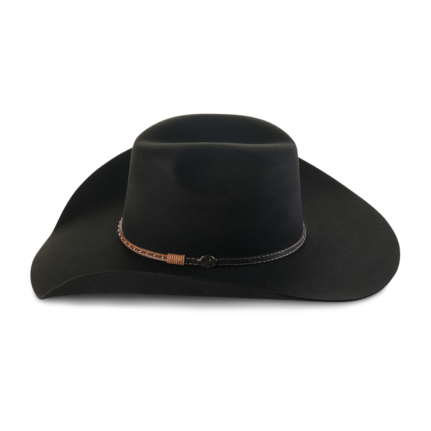 Cavender's 3X Black Premium Wool Cowboy Hat - Image 1