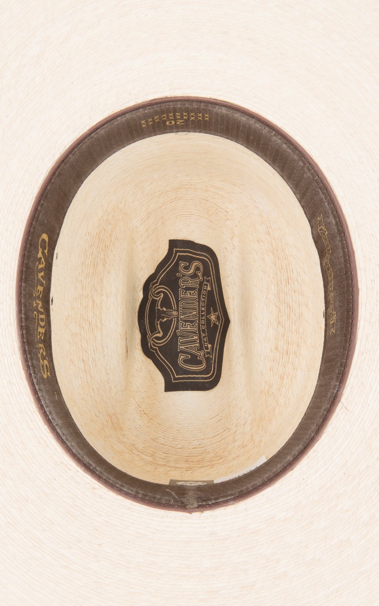 Cavender's Ranch Collection Ivory Palm Ponderosa Cowboy Hat - Image 1