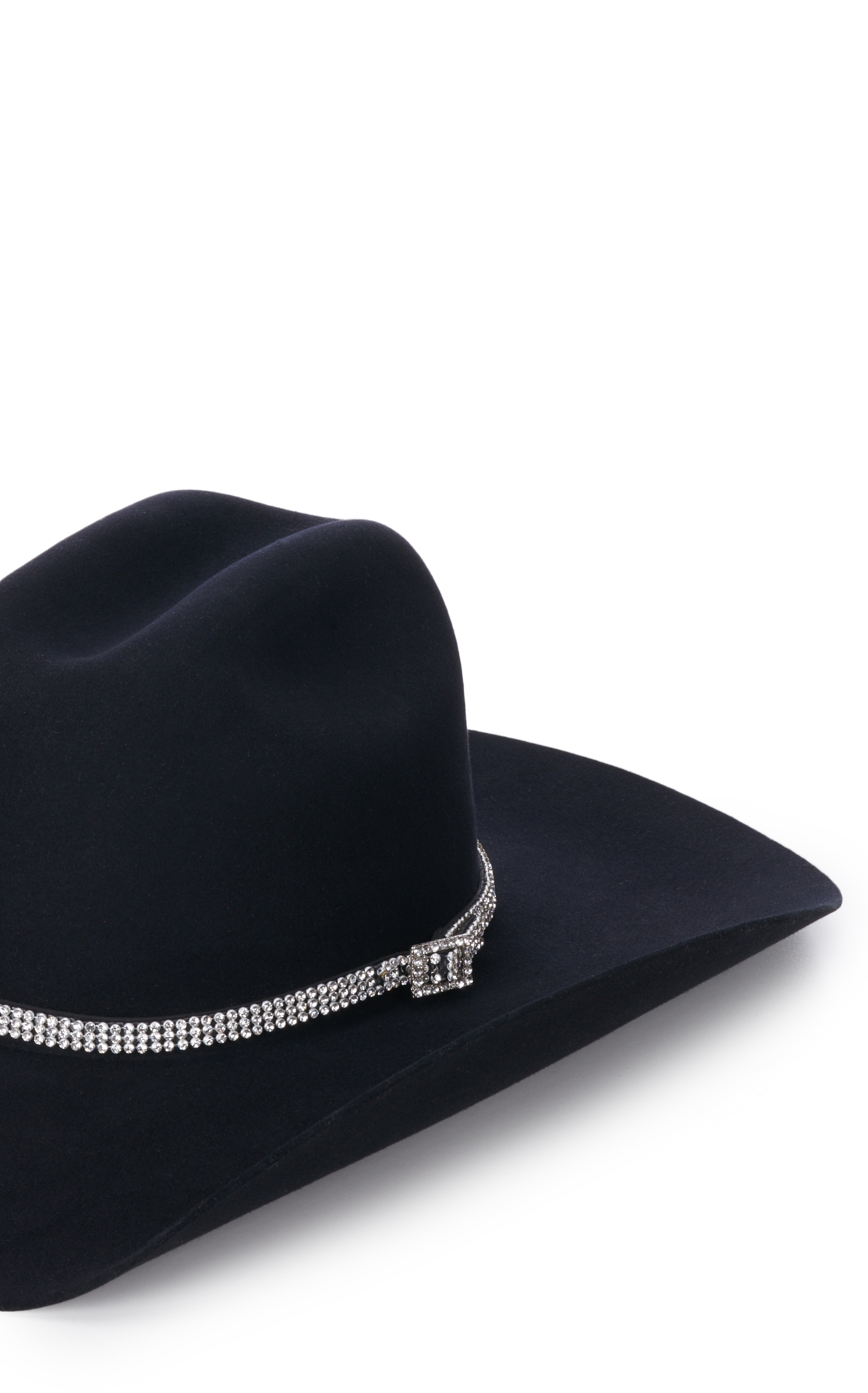 3D Belt Co. Clear Crystal Fashion Hatband - Image 1