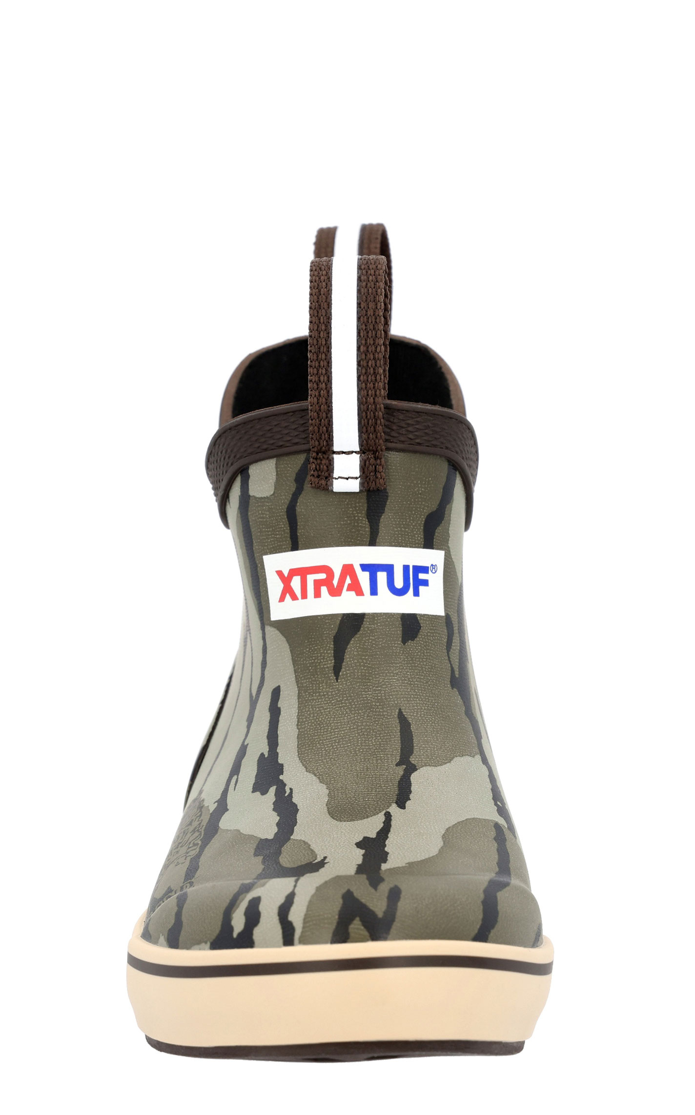 XTRATUF Kid's Mossy Oak Bottomlands Ankle Deck Rubber Boots - Image 1