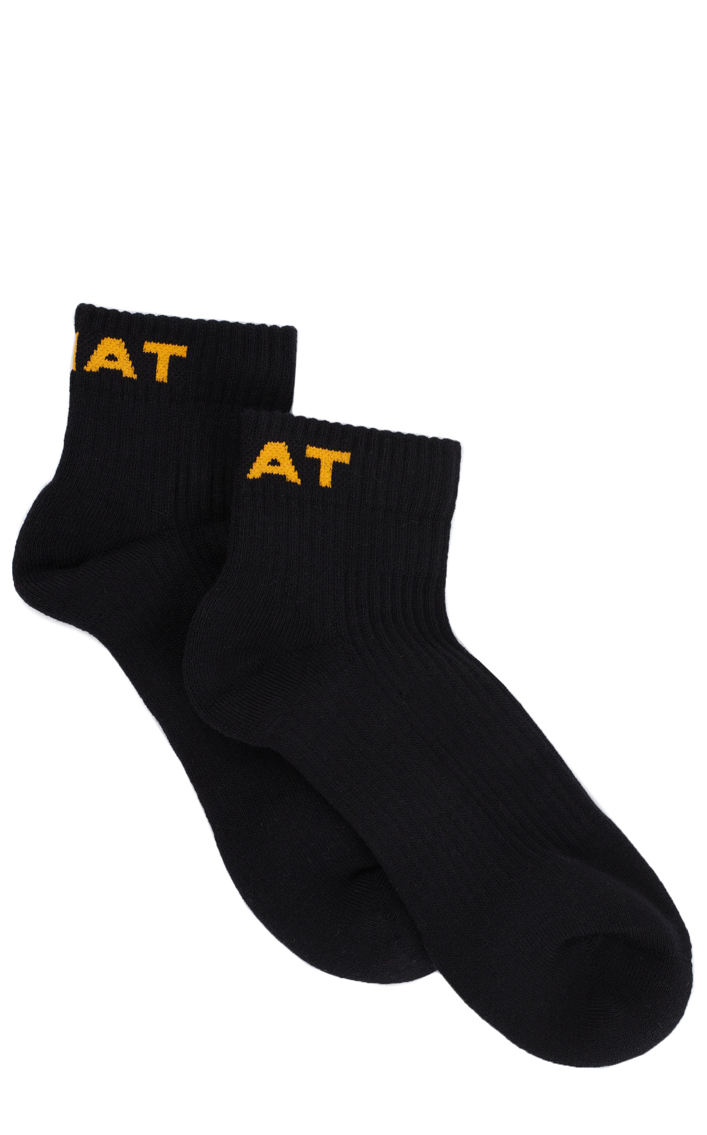 Ariat Men's Black 3-Pack Quarter Crew Socks - Image 1
