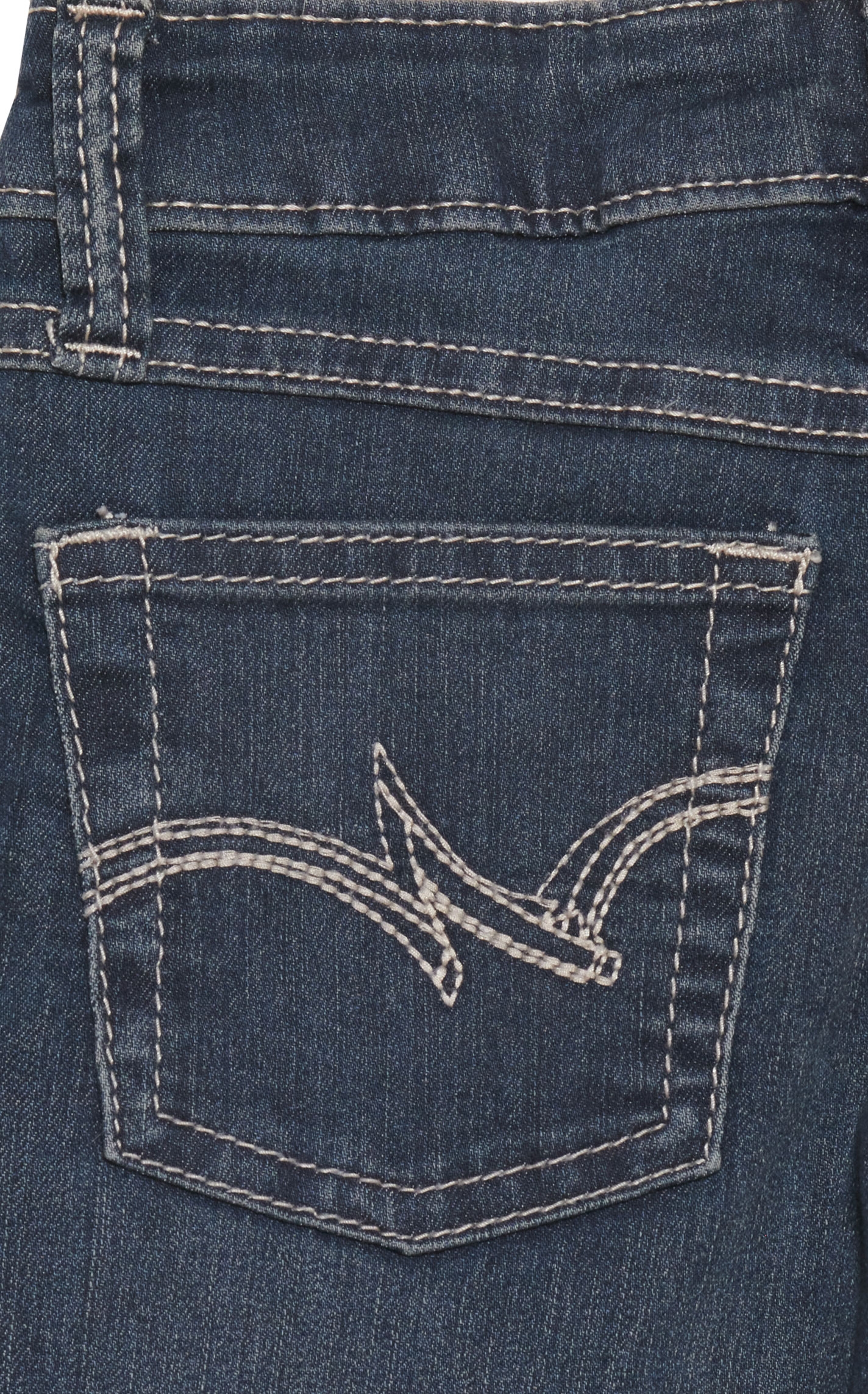 Wrangler Girls' Dark Wash Boot Cut Jeans - Image 1