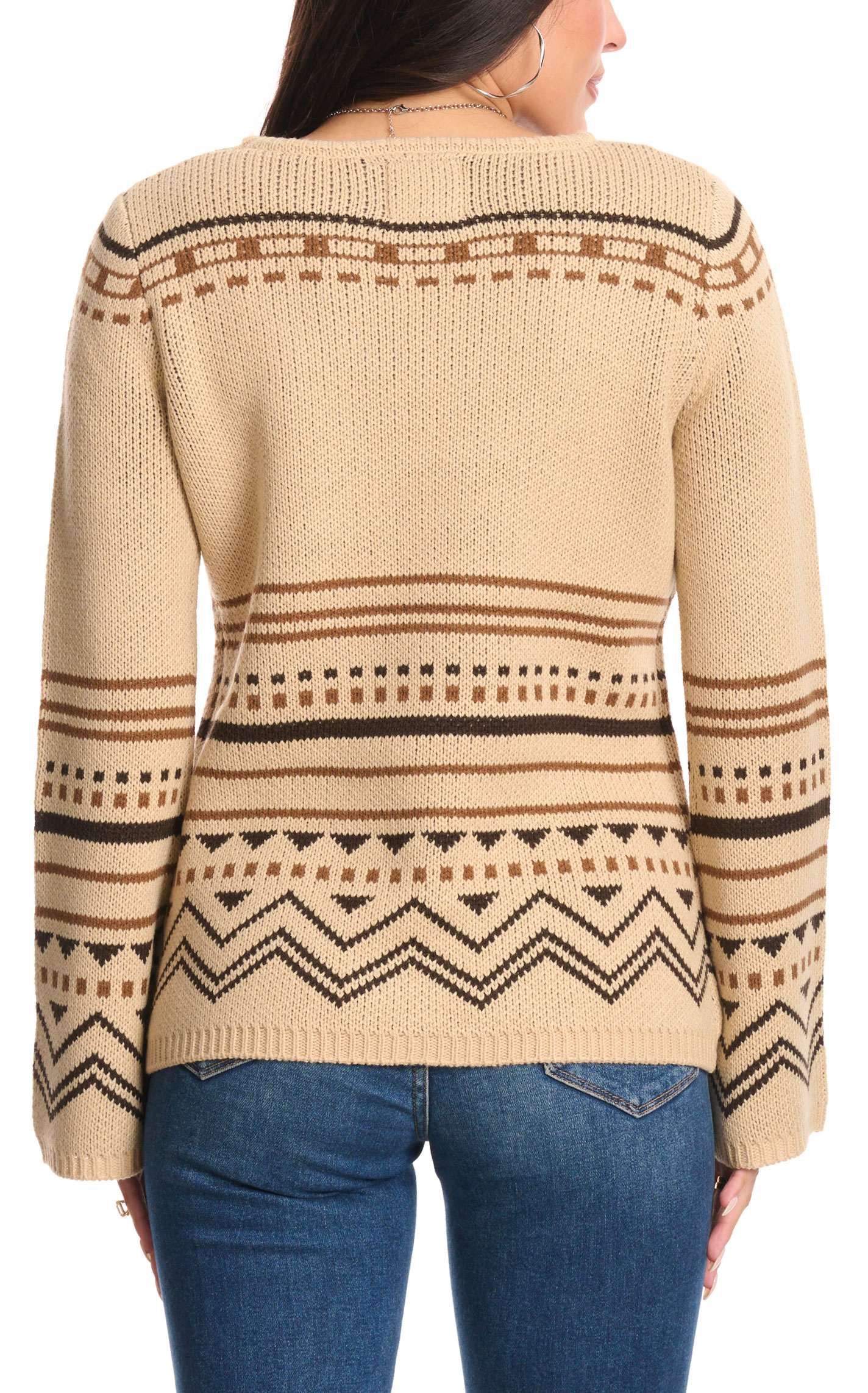 Cotton & Rye Women's Sandy Tan Roadrunner Sweater - Image 1