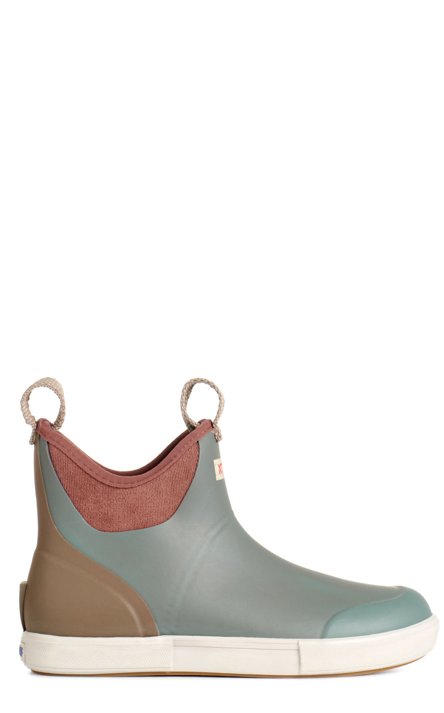 XTRATUF Women's Vintage Sage & Brown Ankle Deck Rubber Boots - Image 5