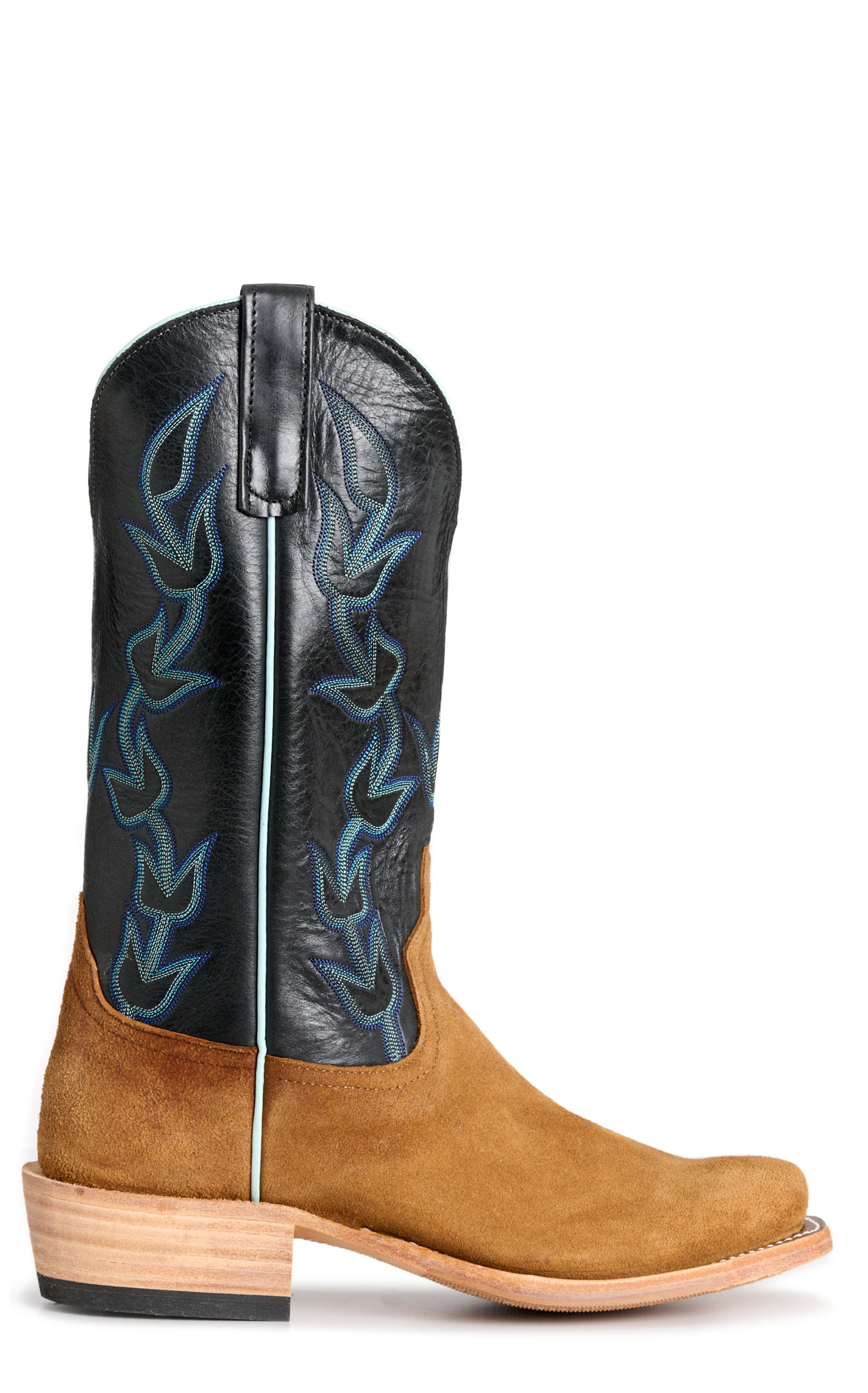 Anderson Bean Men's Toasted Sand & Black Avatar Cutter Toe Cowboy Boots - Image 1