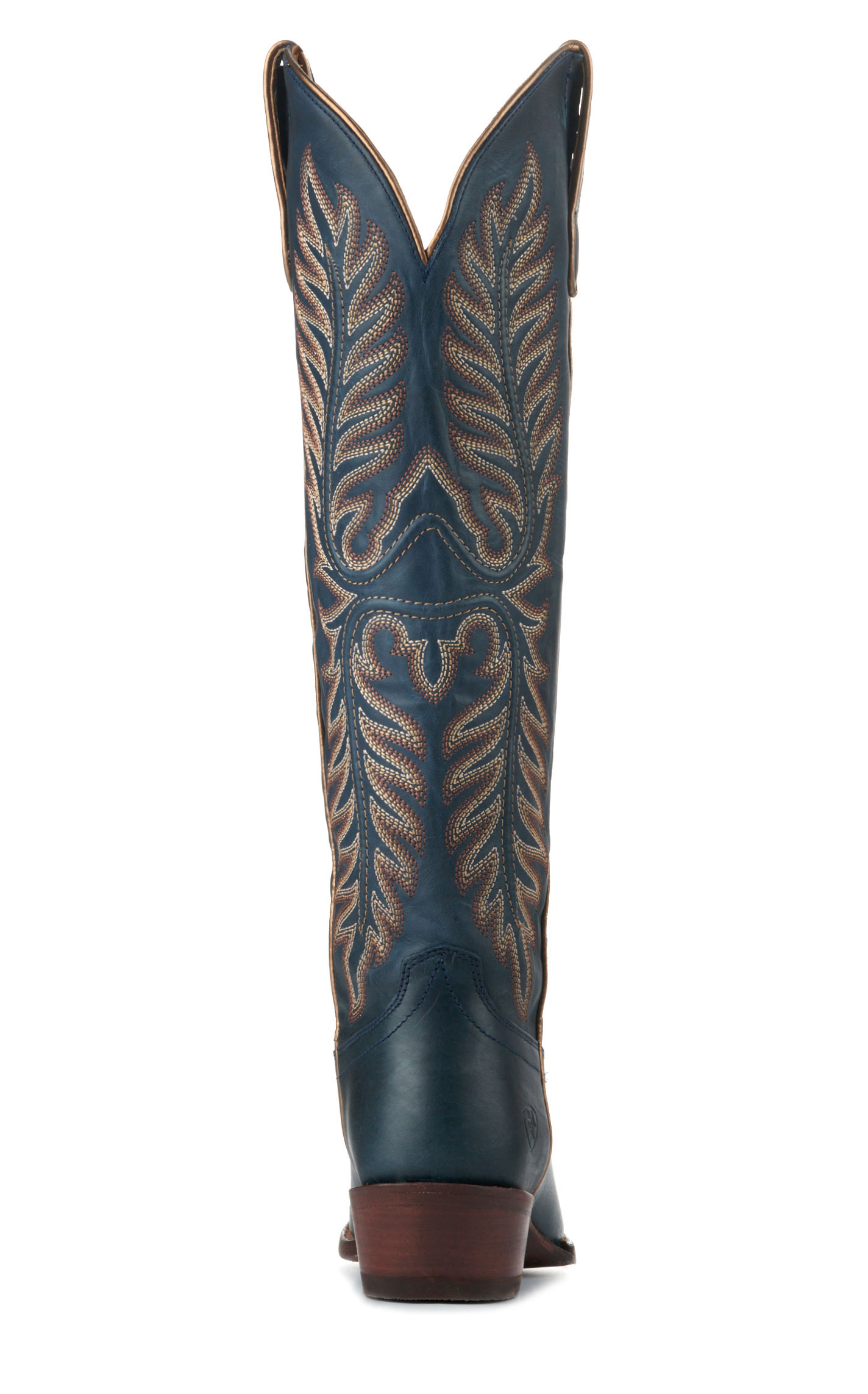 Ariat Women's Belle Navy StretchFit Round Toe Tall Cowboy Boots - Image 1