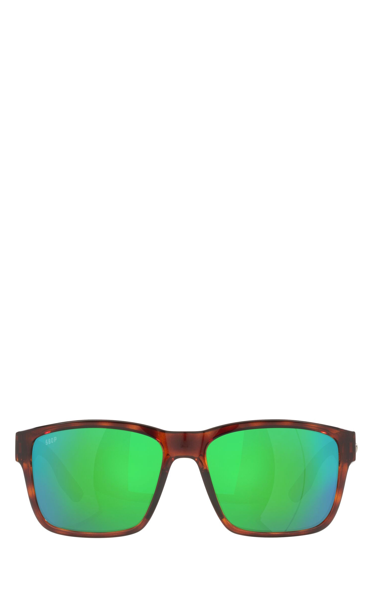 Costa Paunch Tortoise with Green Mirror Polarized Polycarbonate Lenses Sunglasses - Image 1