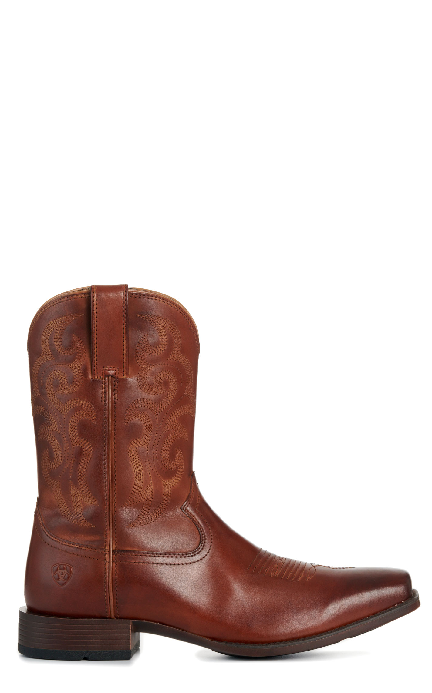 Ariat Men's Bitter Brown Bantam Weight Bodie Square Toe Cowboy Boots - Image 1