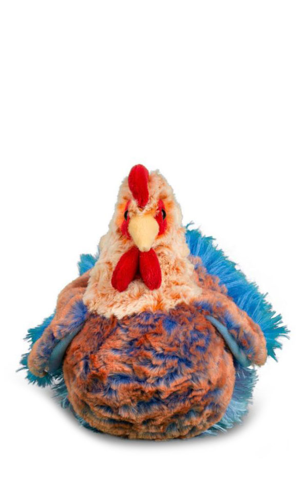 Douglas Henrietta Blue Lace Hen Stuffed Animal - Image 3