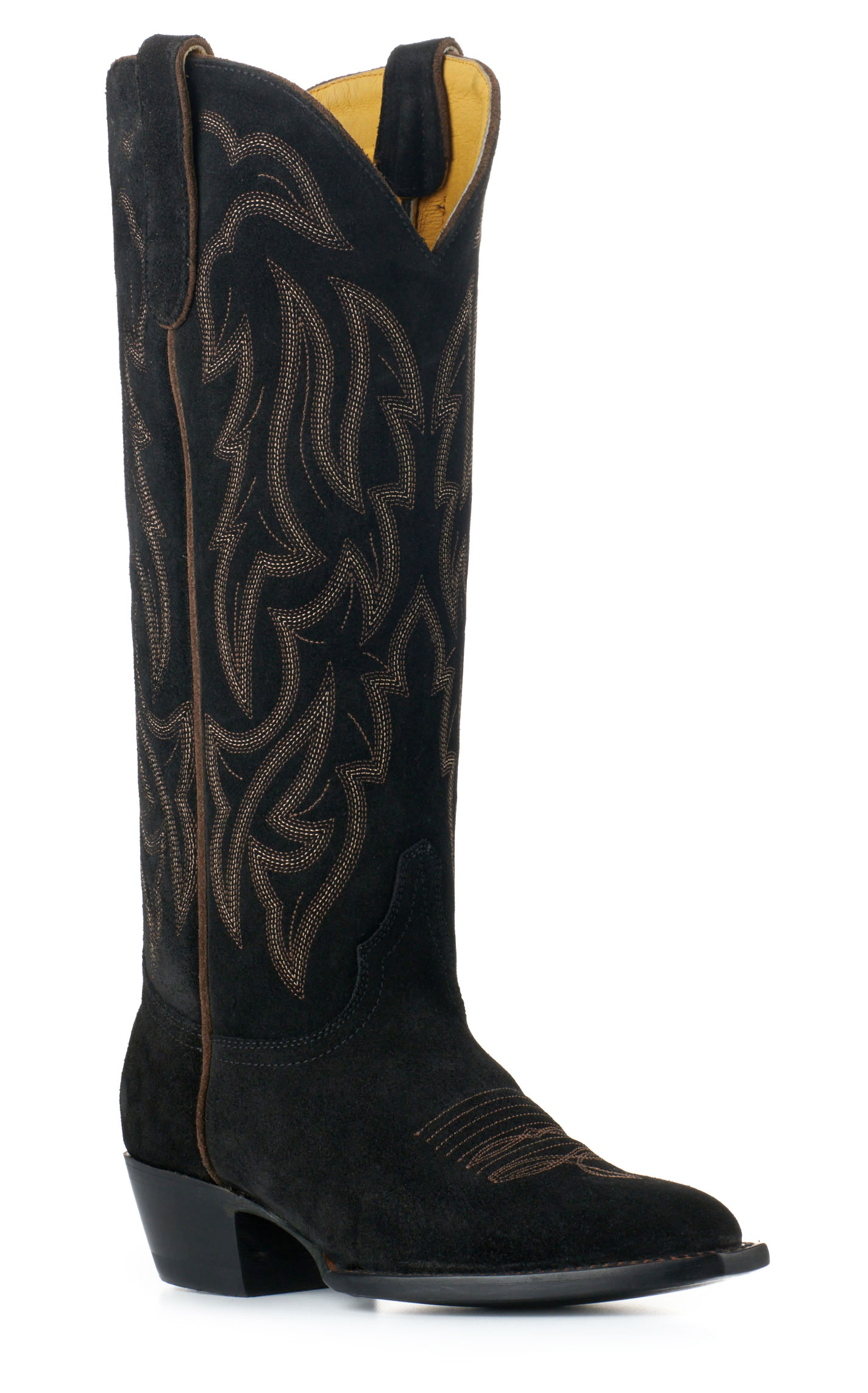 Cavender's Women's Black Suede R-Toe 15\