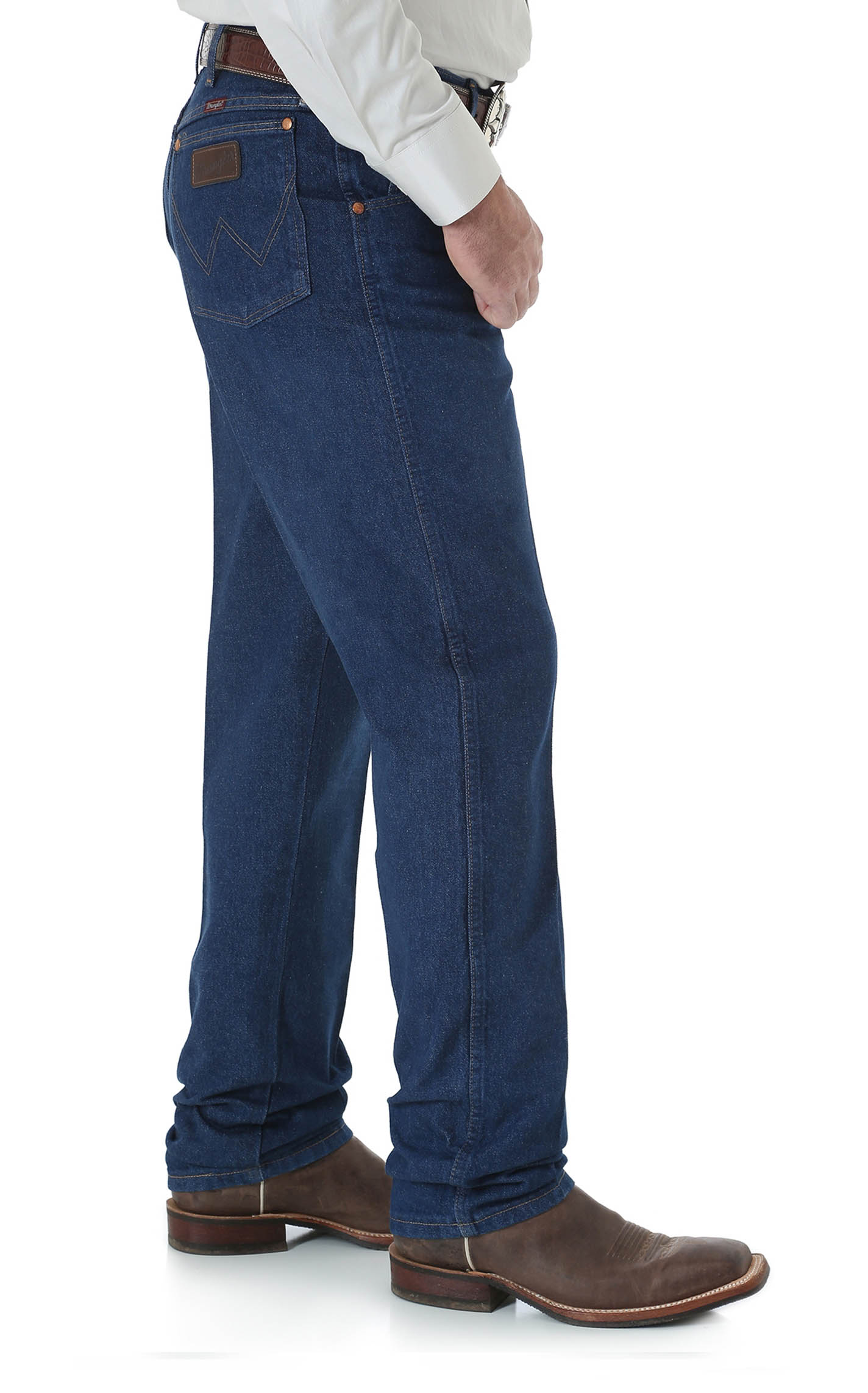 Wrangler Cowboy Cut Prewash Relaxed Fit Tall Jeans - Image 1