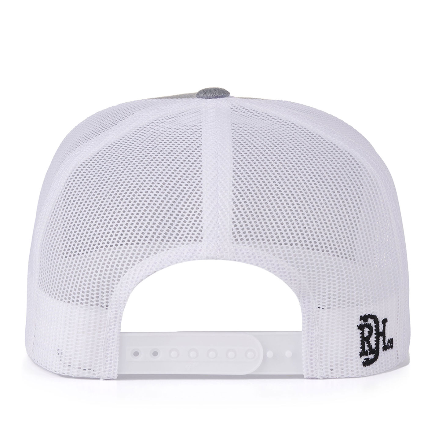 Red Dirt Hat Co. Men's Light Gray and White with Serape Logo Patch Cap - Image 1