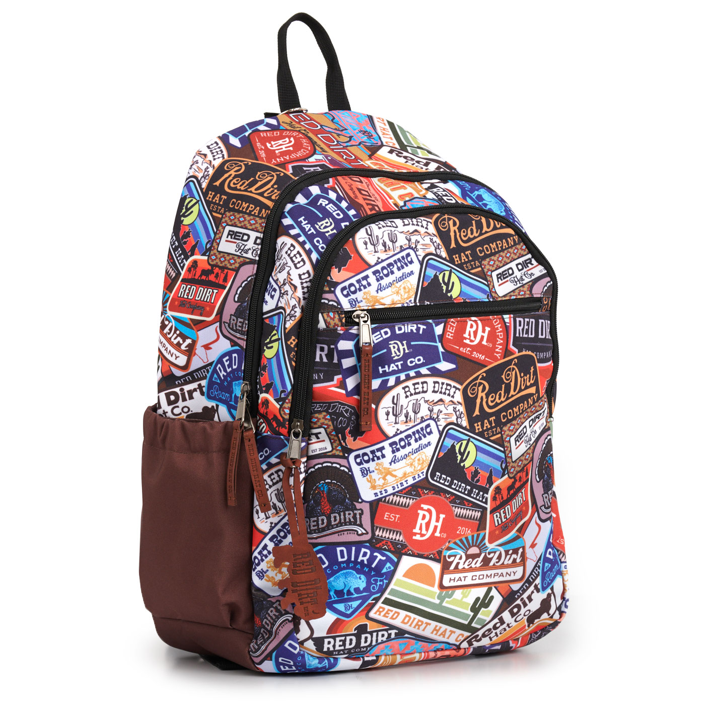 Red Dirt Hat Co. Patch Mash Up Print Backpack - Image 3