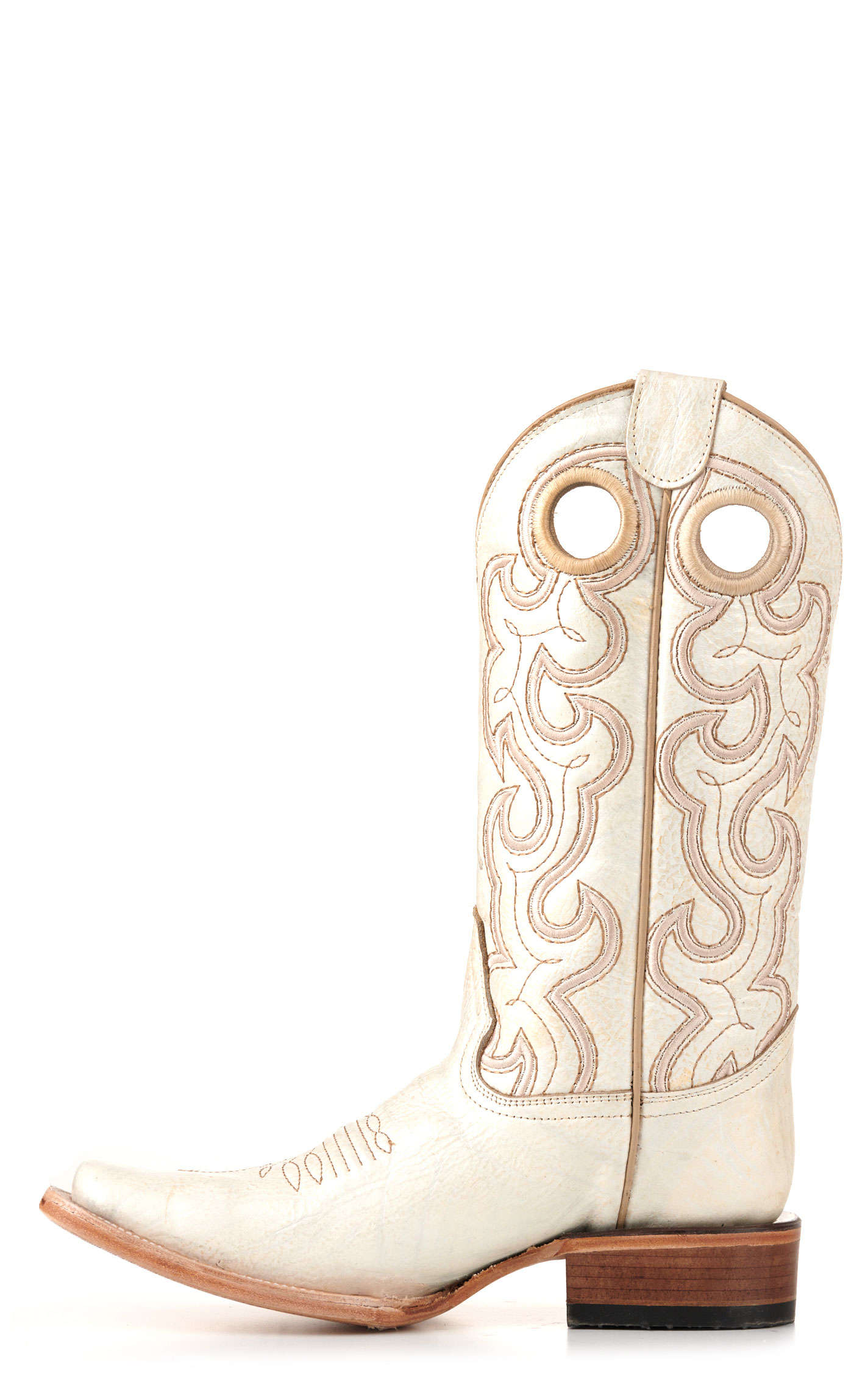 Circle G by Corral Women's Pearl with Embroidery Square Toe Cowboy Boots - Image 1
