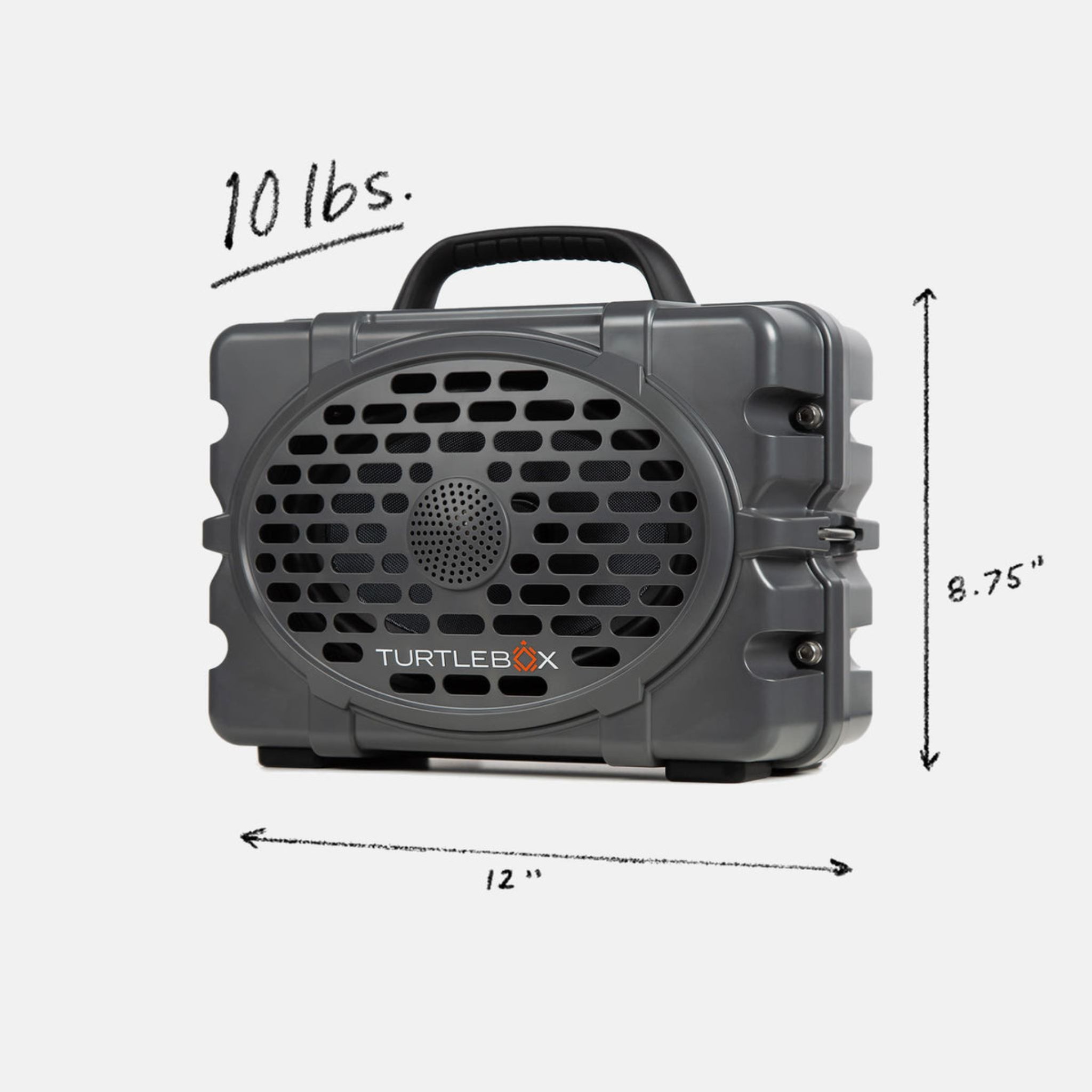 Turtlebox Gen 3 Thunderbird Gray Speaker - Image 6