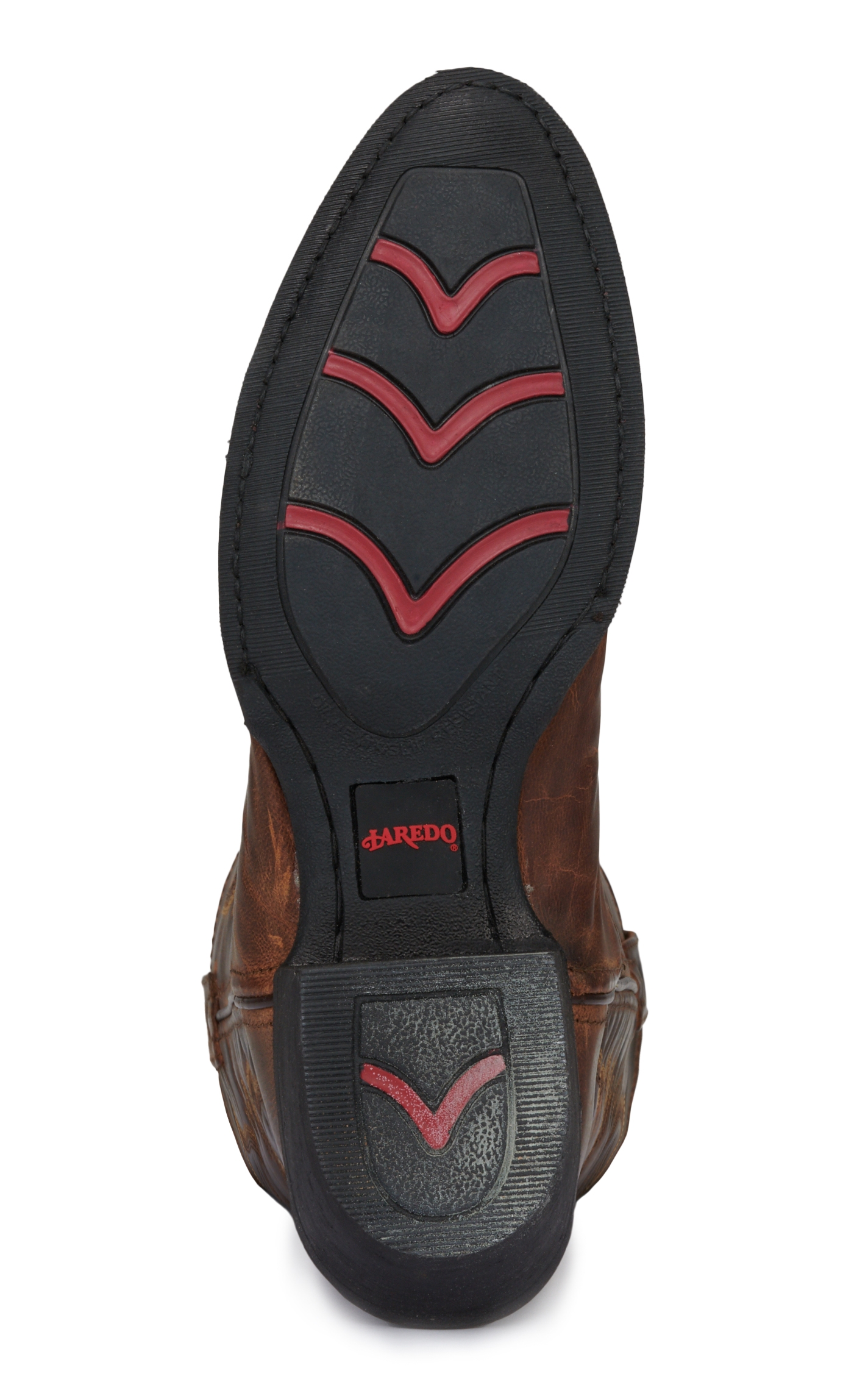 Laredo Men's Duster Tan Round Toe Cowboy Boots - Image 1