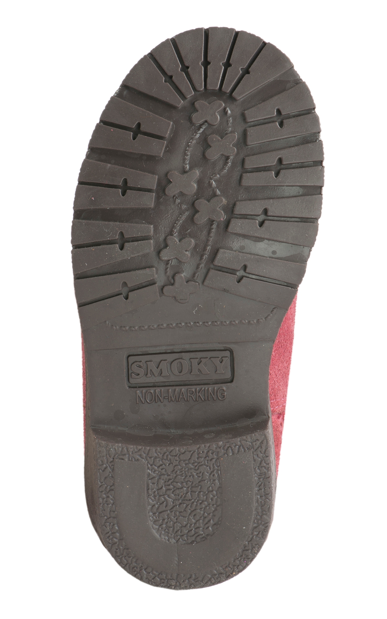 Smoky Mountain Toddler Pink Suede with Fringe Round Toe Cowboy Boots - Image 1