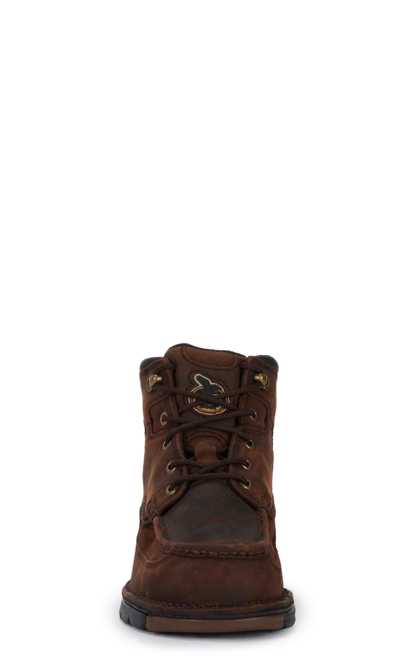 Georgia Men's Athens Brown Waterproof Round Toe Work Boot - Image 1